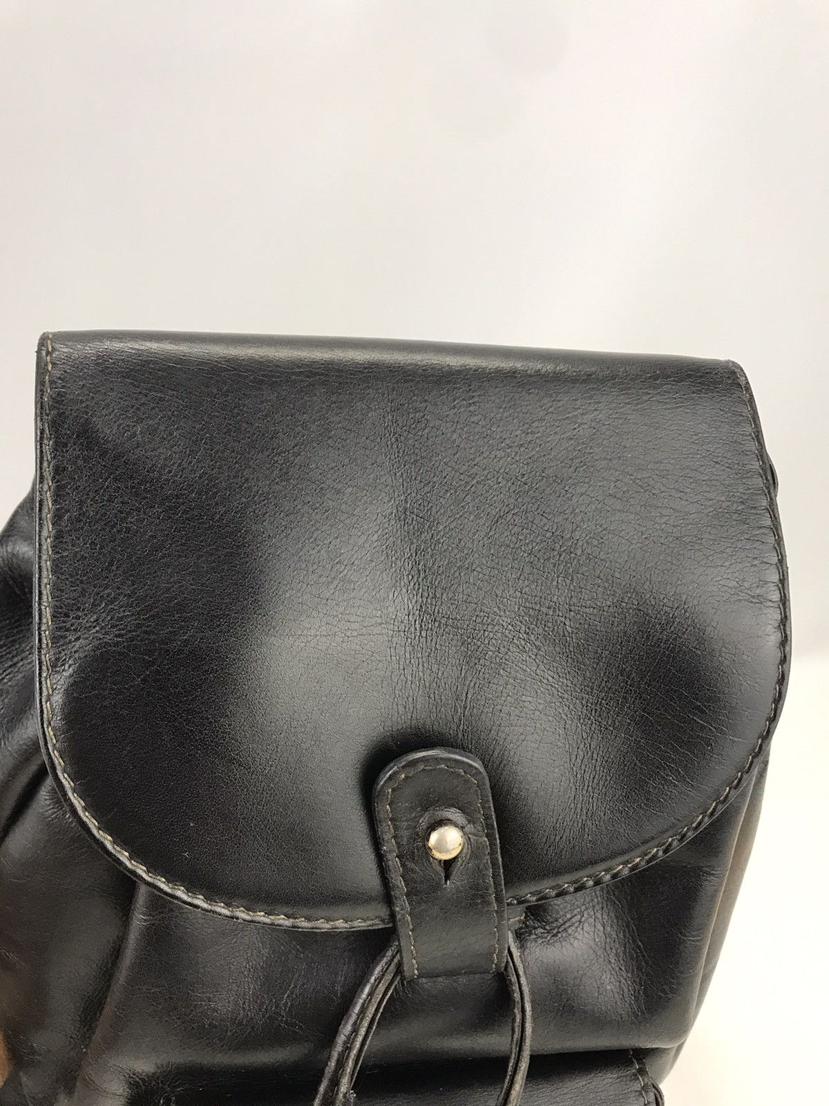 Gucci ❌Last Drop❌Vintage Gucci Bamboo Small Backpack Leather Size ONE SIZE - 22 Thumbnail