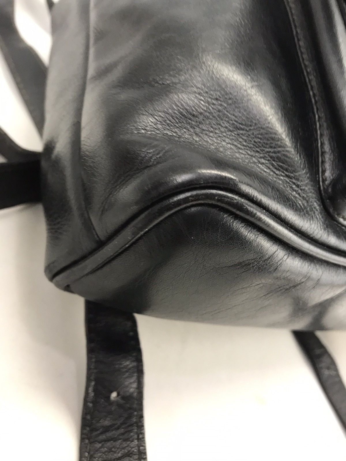 Gucci ❌Last Drop❌Vintage Gucci Bamboo Small Backpack Leather Size ONE SIZE - 9 Thumbnail
