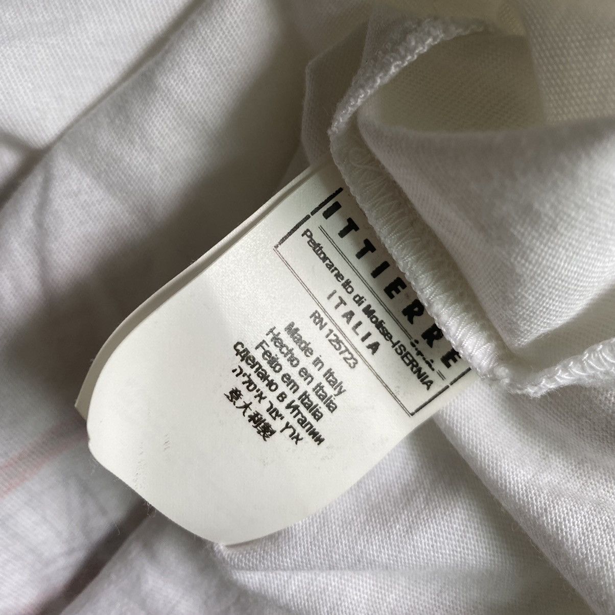 Balmain × Pierre Balmain Pierre Balmain Oversize Distressed T Shirt Size US M / EU 48-50 / 2 - 7 Thumbnail