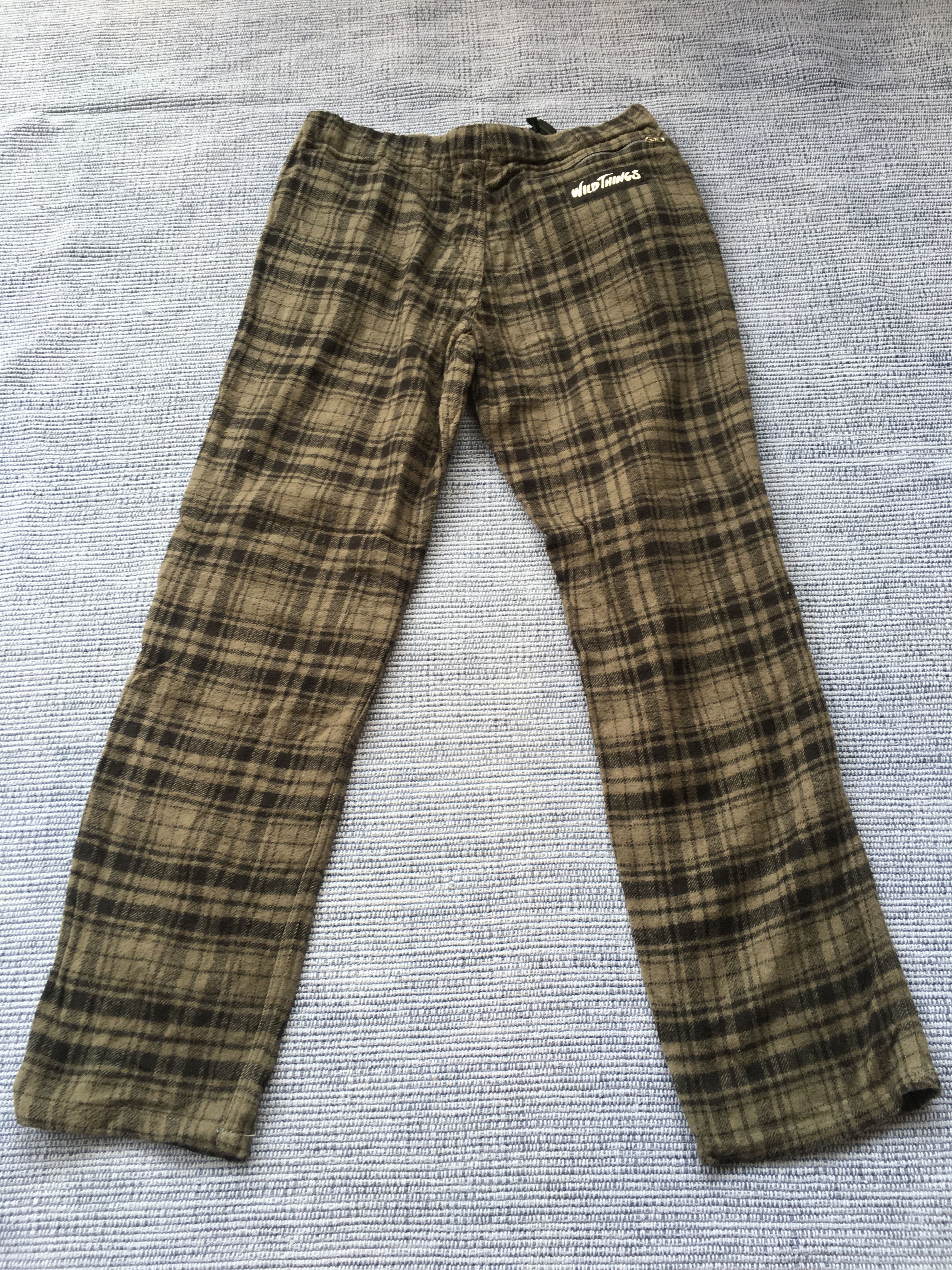 Japanese Brand × Wild Things grey checked cotton pants Size US 28 / EU 44 - 6 Thumbnail