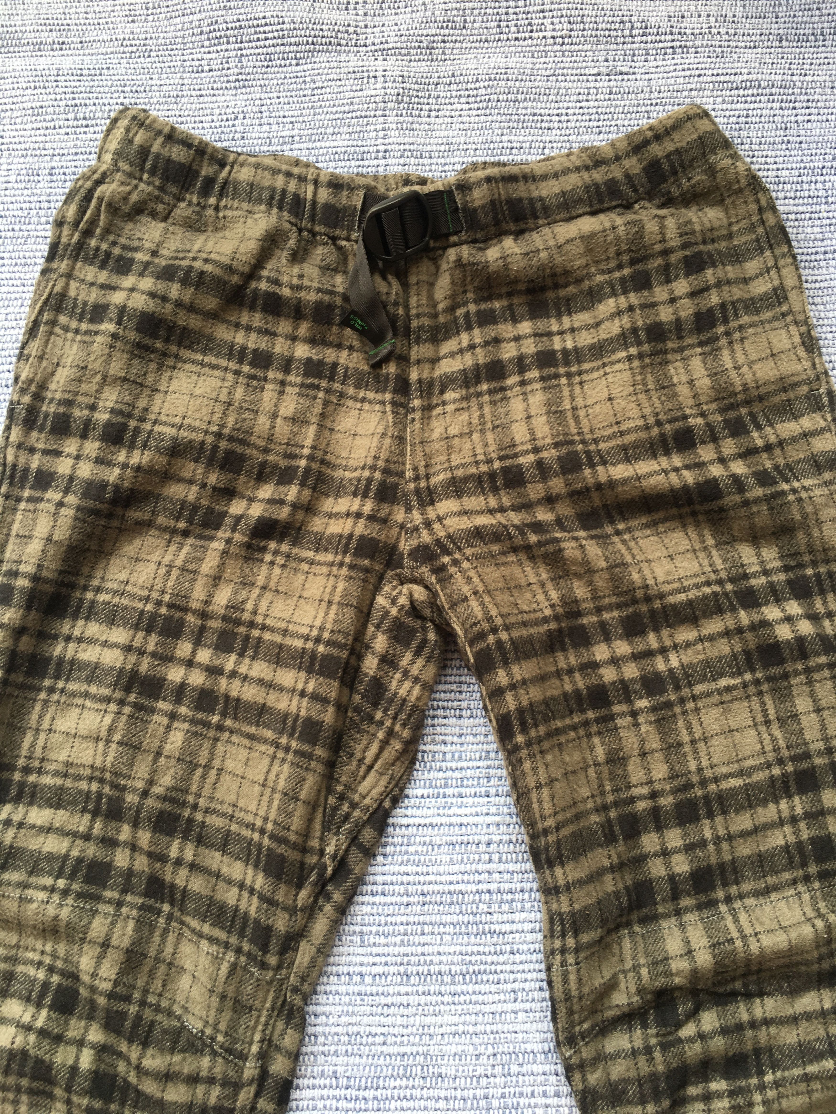 Japanese Brand × Wild Things grey checked cotton pants Size US 28 / EU 44 - 3 Thumbnail