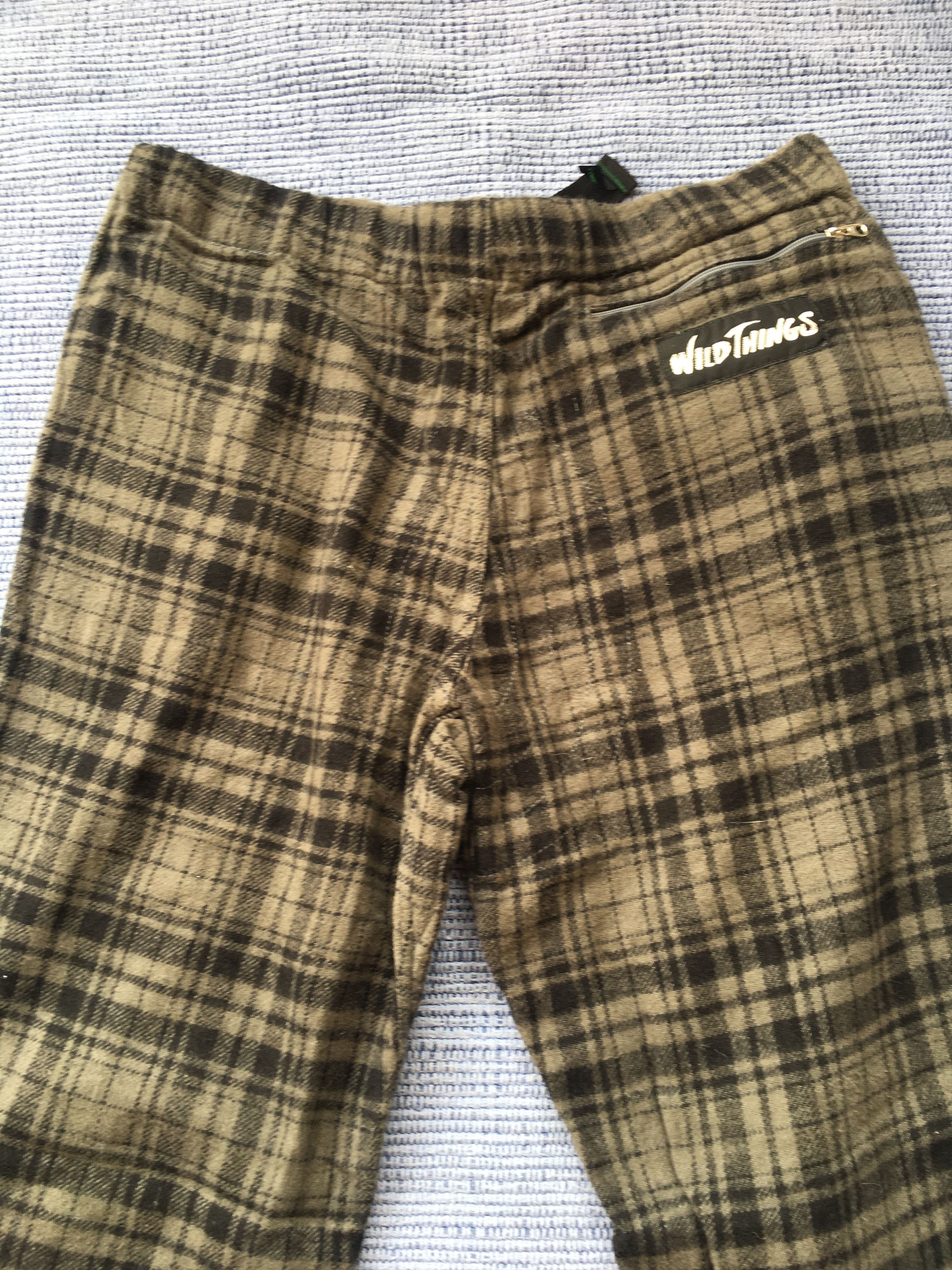 Japanese Brand × Wild Things grey checked cotton pants Size US 28 / EU 44 - 7 Thumbnail