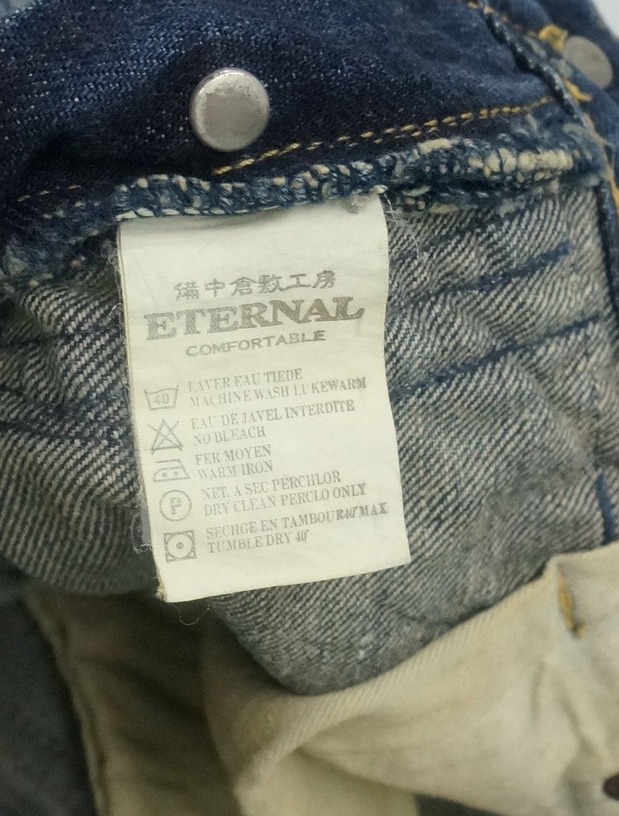 Eternal Dope Vintage ETERNAL Japan Sashiko Patchwork Denim Jeans Size US 34 / EU 50 - 17 Thumbnail