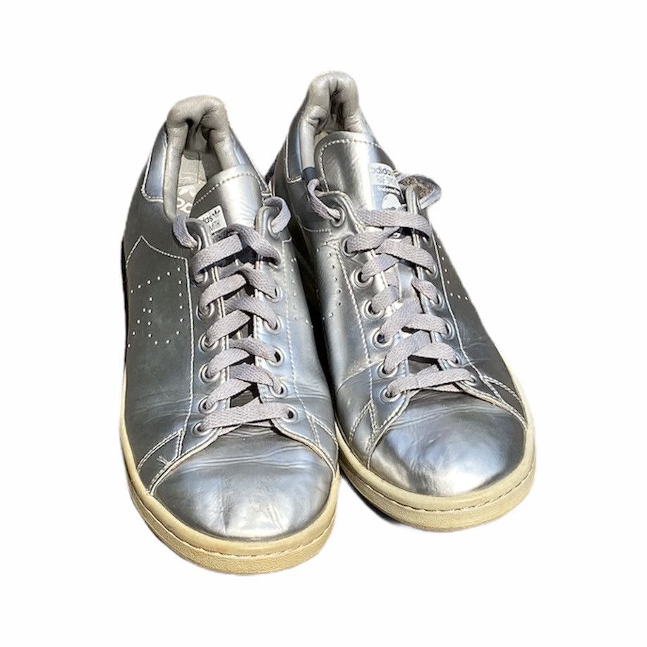 Adidas × Raf Simons FW15 Runway Raf Simons x Stan Smith Silver Metallic Size US 8 / EU 41 - 3 Thumbnail