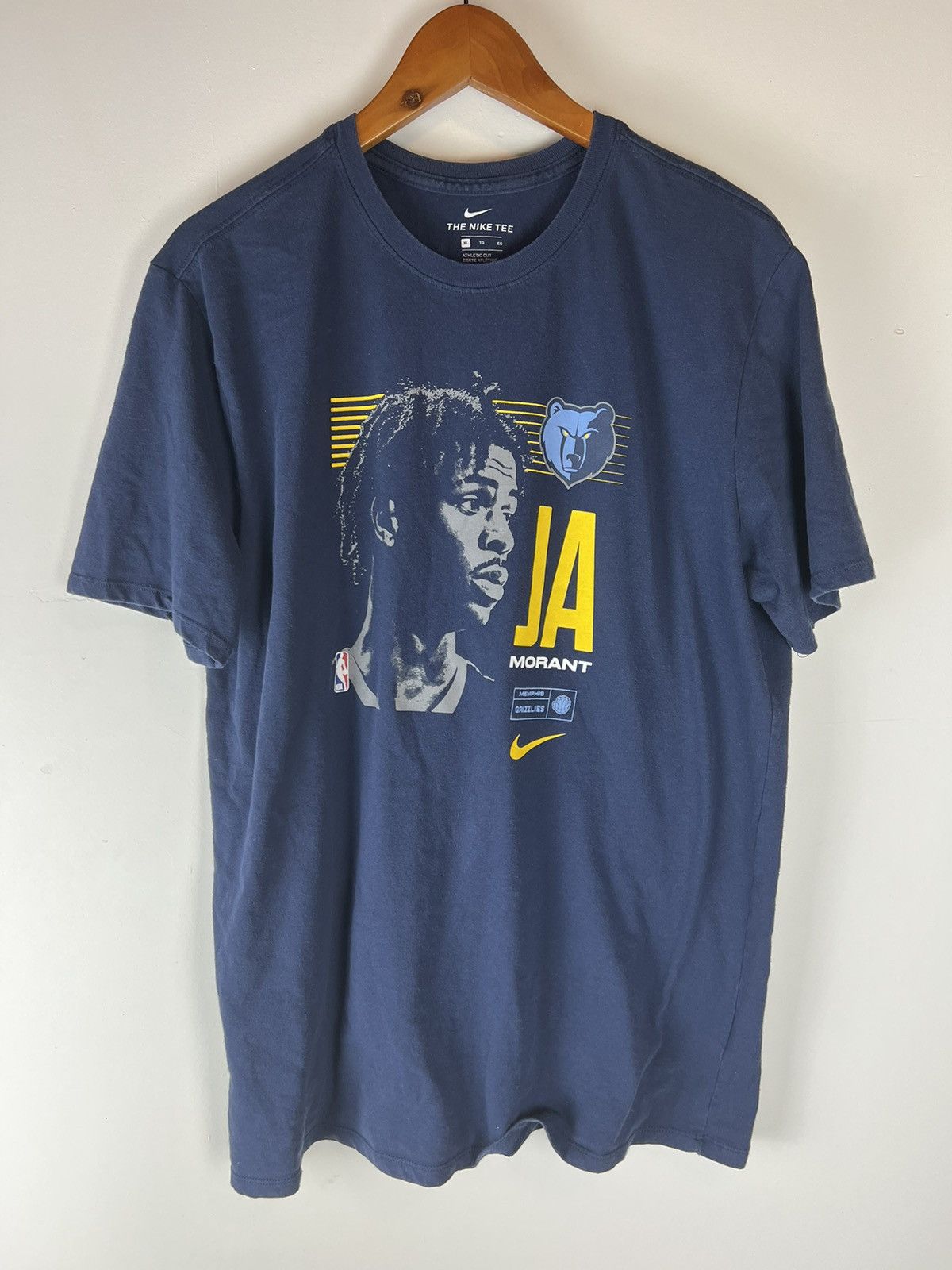NBA Nike Ja Morant memphis grizzlies tee Size US L / EU 52-54 / 3 - 1 Thumbnail