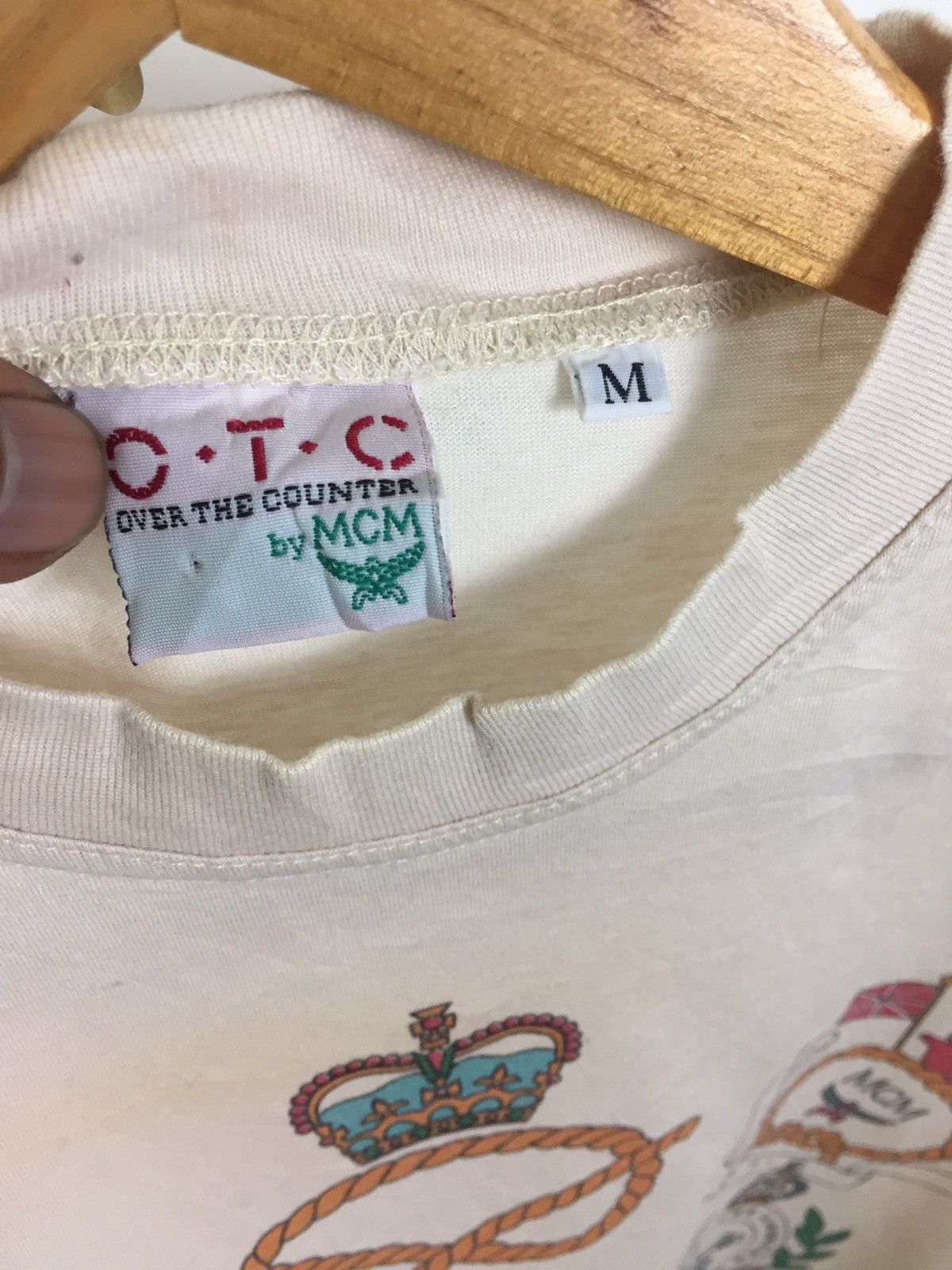 MCM OG MCM Fullprint Tshirt Made In Italy Size US M / EU 48-50 / 2 - 3 Thumbnail