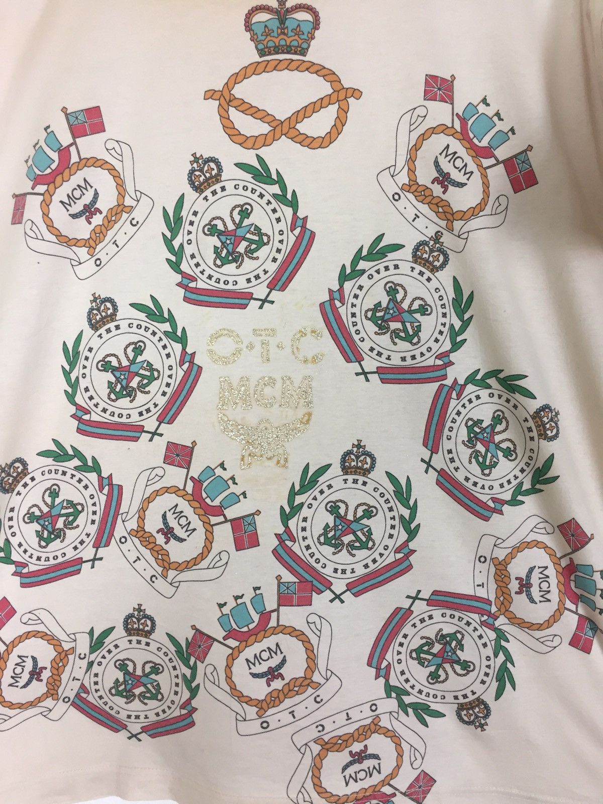 MCM OG MCM Fullprint Tshirt Made In Italy Size US M / EU 48-50 / 2 - 5 Thumbnail