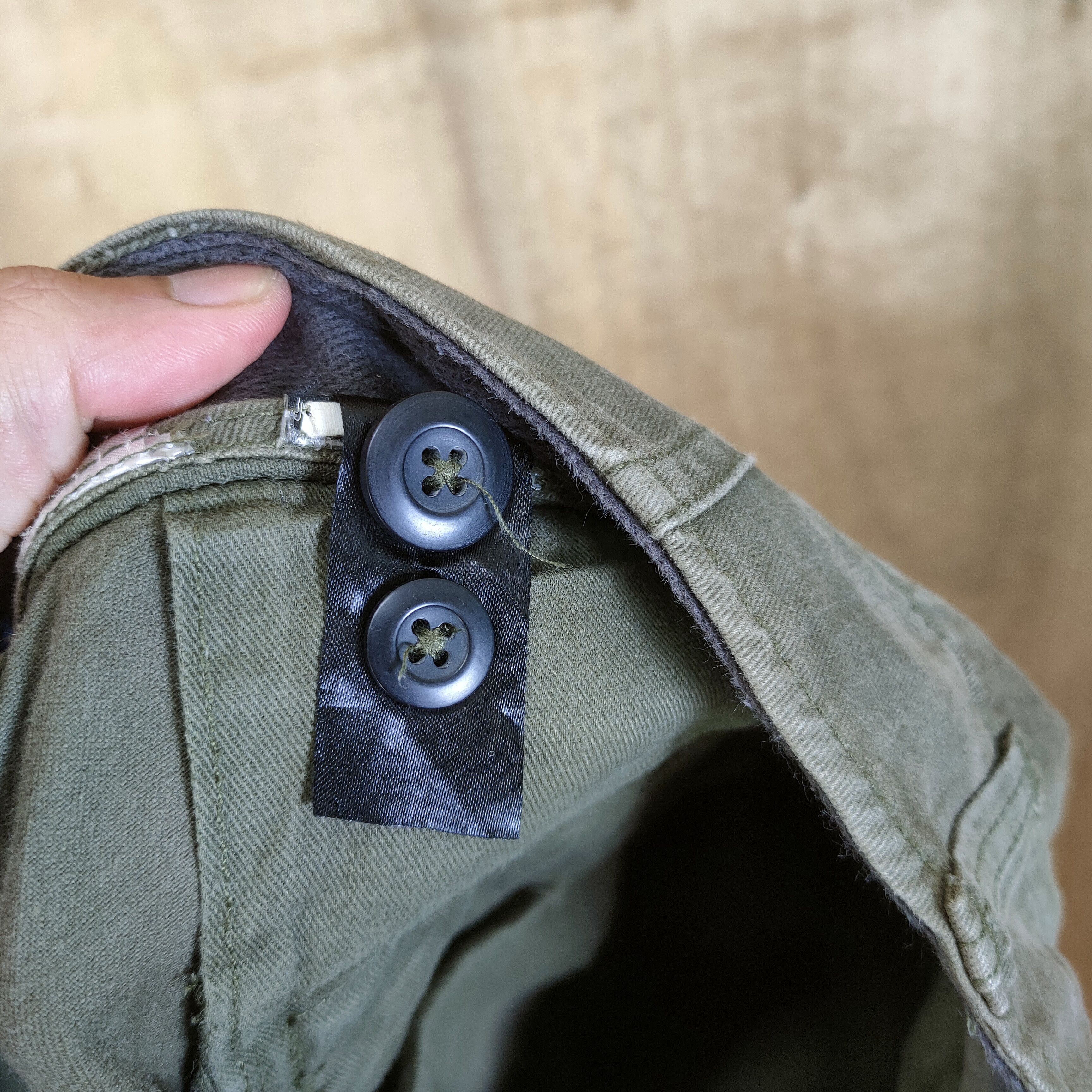 Japanese Brand VINTAGE JAPANESE BUTTON FLY FADED CARGO PANTS Size US 32 / EU 48 - 11 Thumbnail