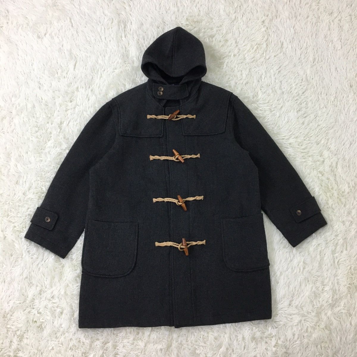 Ralph Lauren Polo By Ralph Lauren Oversized Duffle Coat Size US L / EU 52-54 / 3 - 1 Thumbnail