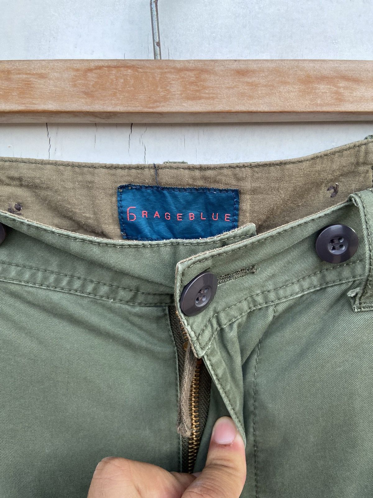 Japanese Brand Rageblue Cargo Pant Size US 32 / EU 48 - 4 Thumbnail