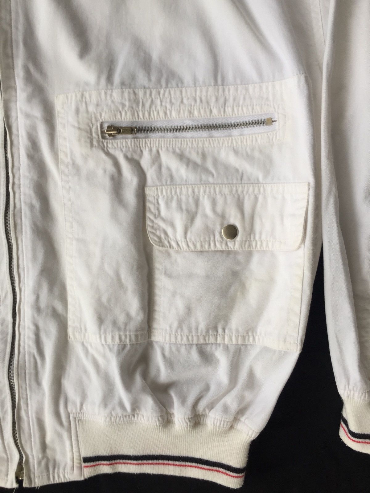 Issey Miyake ARCHIVE🔥OG IS Twin Tipped MA-1 Bomber Jacket Size US M / EU 48-50 / 2 - 6 Thumbnail