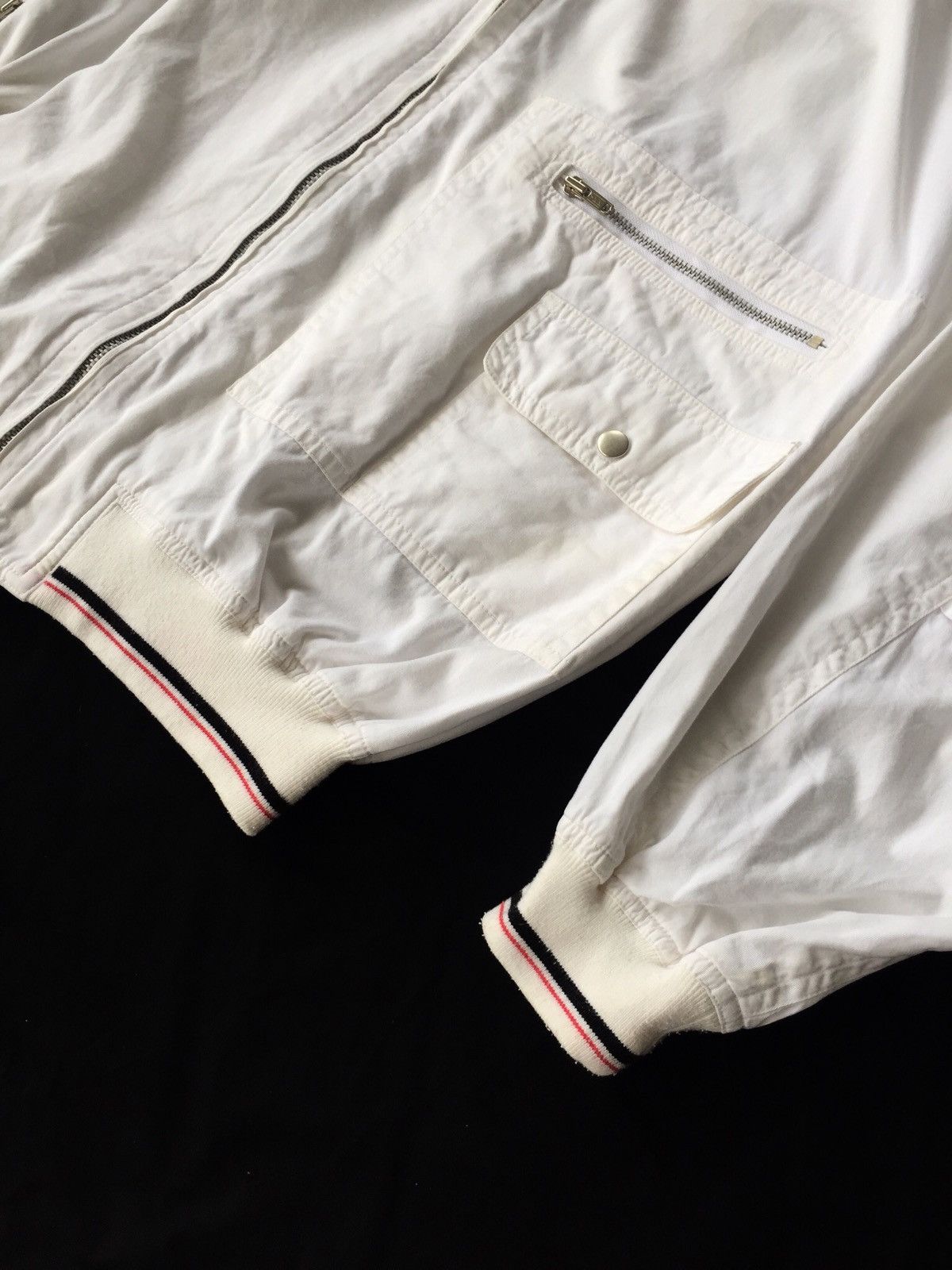 Issey Miyake ARCHIVE🔥OG IS Twin Tipped MA-1 Bomber Jacket Size US M / EU 48-50 / 2 - 7 Thumbnail