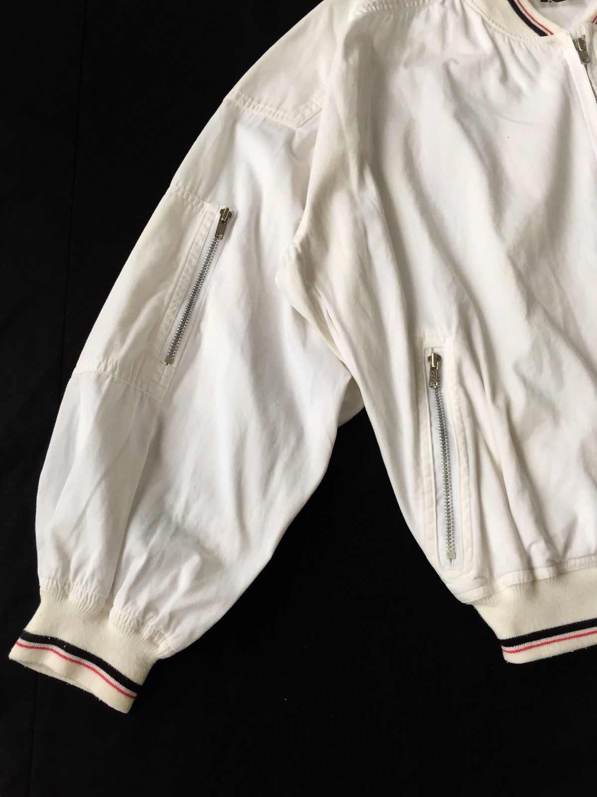 Issey Miyake ARCHIVE🔥OG IS Twin Tipped MA-1 Bomber Jacket Size US M / EU 48-50 / 2 - 9 Thumbnail