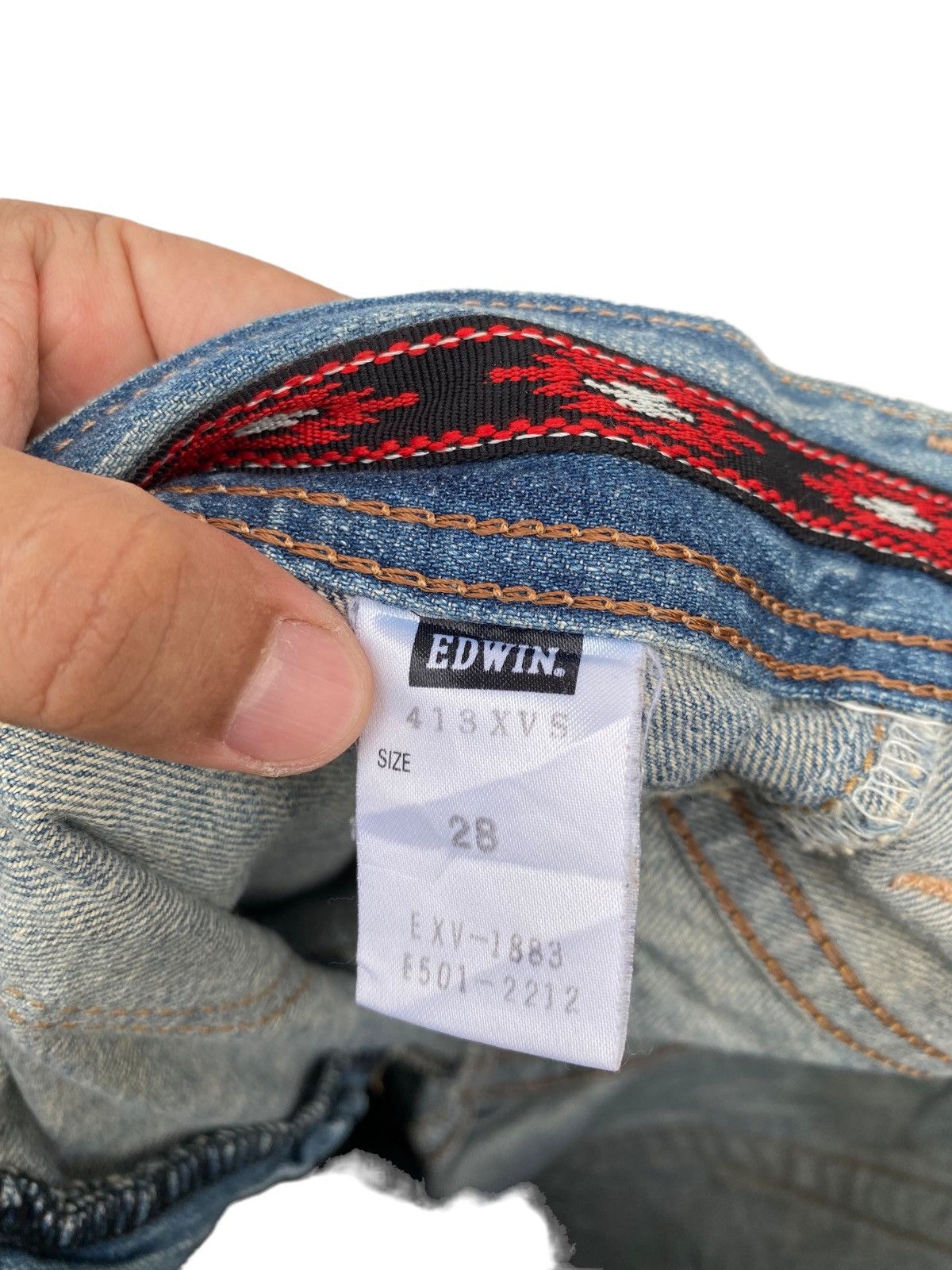 Edwin Vintage Edwin Exclusive Vintage Pre Faded Bush Pant Size US 30 / EU 46 - 7 Thumbnail