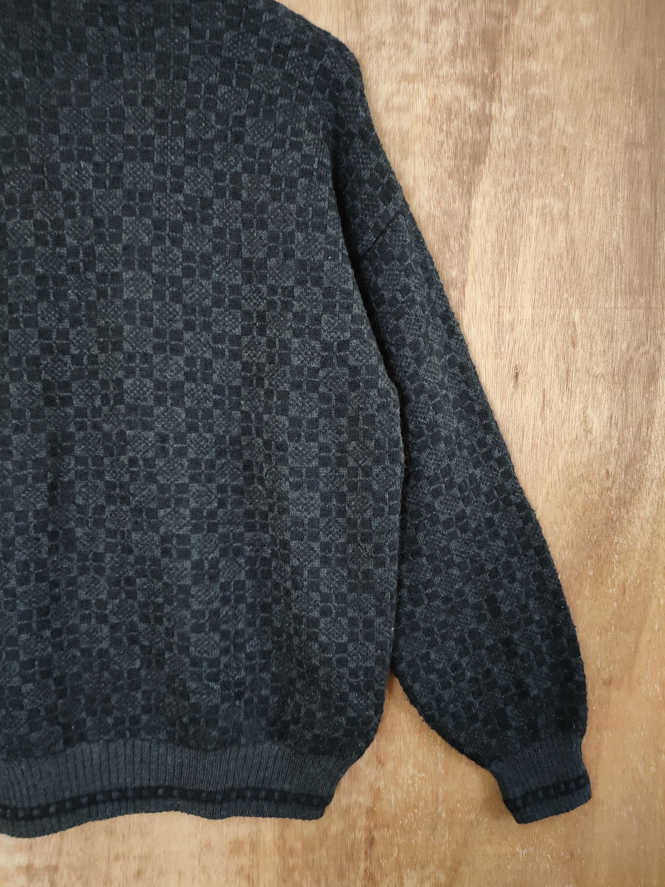 Aran Isles Knitwear DL 90s Mugger Italy sweatshirt knitwear art vintage #46-387 Size US L / EU 52-54 / 3 - 9 Thumbnail