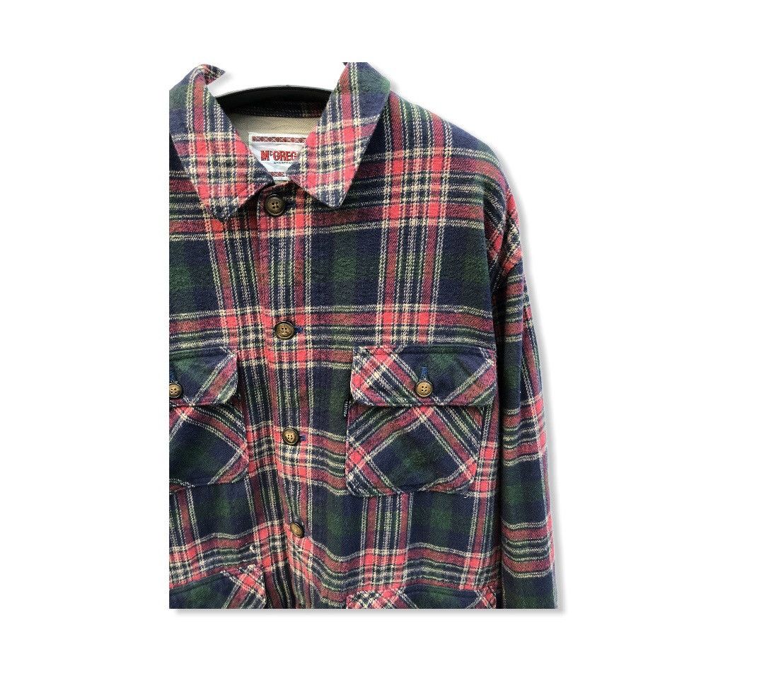 McGregor Mcgregor Multipocket Plaid Tartan Jacket Size US L / EU 52-54 / 3 - 2 Thumbnail