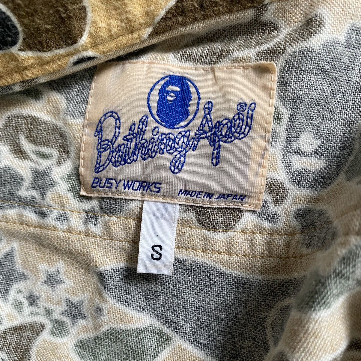 Bape Vintage Bape Sta Camo Shirt Size US S / EU 44-46 / 1 - 4 Thumbnail