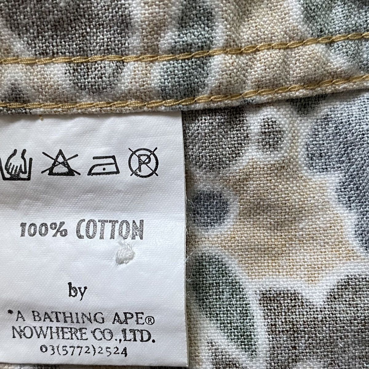 Bape Vintage Bape Sta Camo Shirt Size US S / EU 44-46 / 1 - 6 Thumbnail