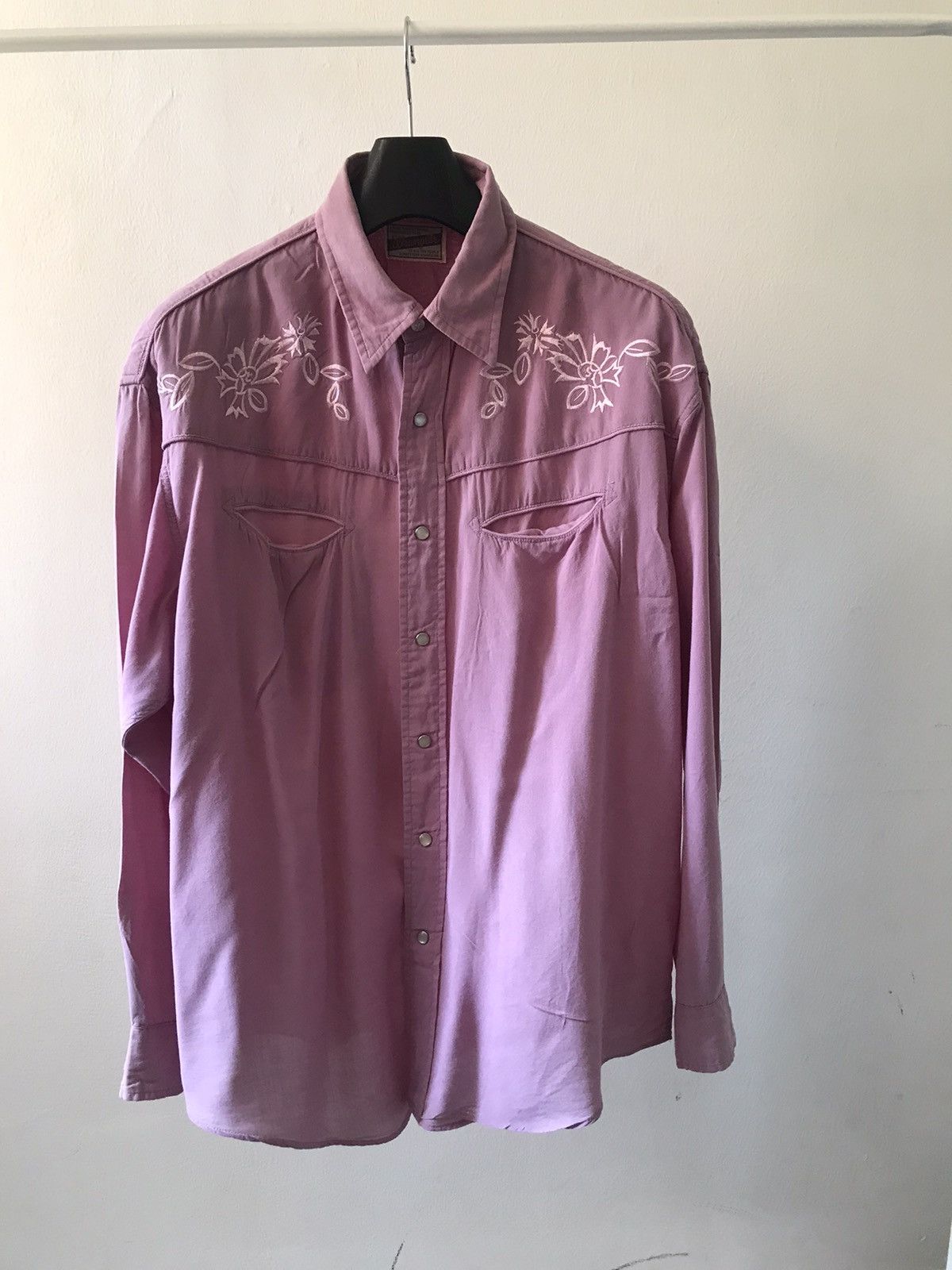 Vintage Vintage wrangler western shirt Size US L / EU 52-54 / 3 - 1 Thumbnail