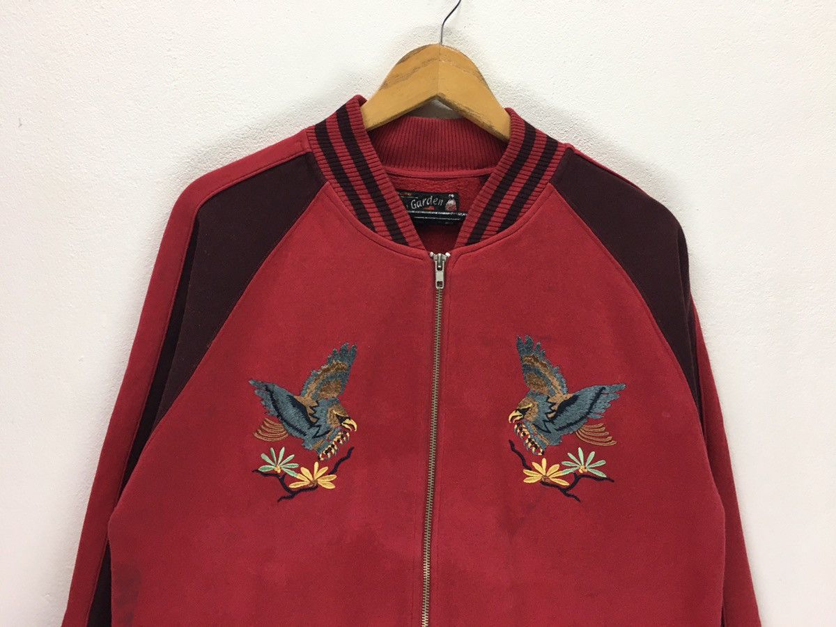 Japanese Brand Vintage Japanese Souvenir Sukajan Bird Vs Tiger Jacket Size US M / EU 48-50 / 2 - 4 Thumbnail