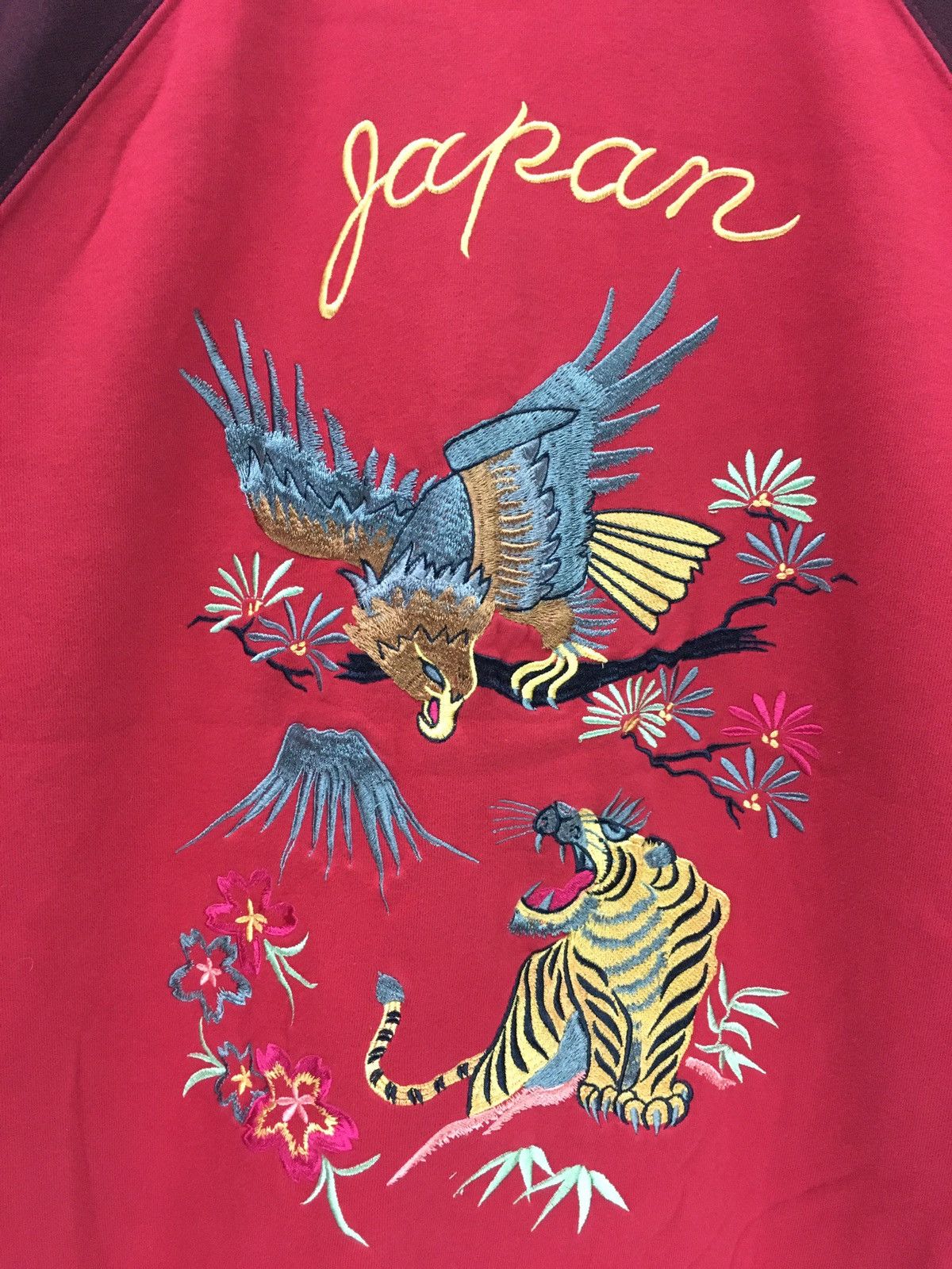 Japanese Brand Vintage Japanese Souvenir Sukajan Bird Vs Tiger Jacket Size US M / EU 48-50 / 2 - 11 Thumbnail