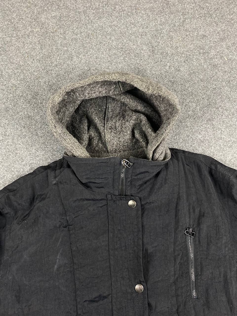 Japanese Brand tricosa japanese brands jacket quilted lining wool hoody Size US XL / EU 56 / 4 - 2 Thumbnail
