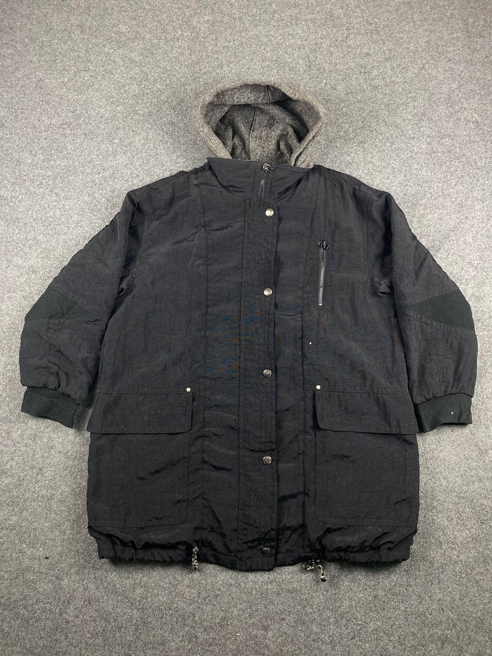 Japanese Brand tricosa japanese brands jacket quilted lining wool hoody Size US XL / EU 56 / 4 - 1 Thumbnail