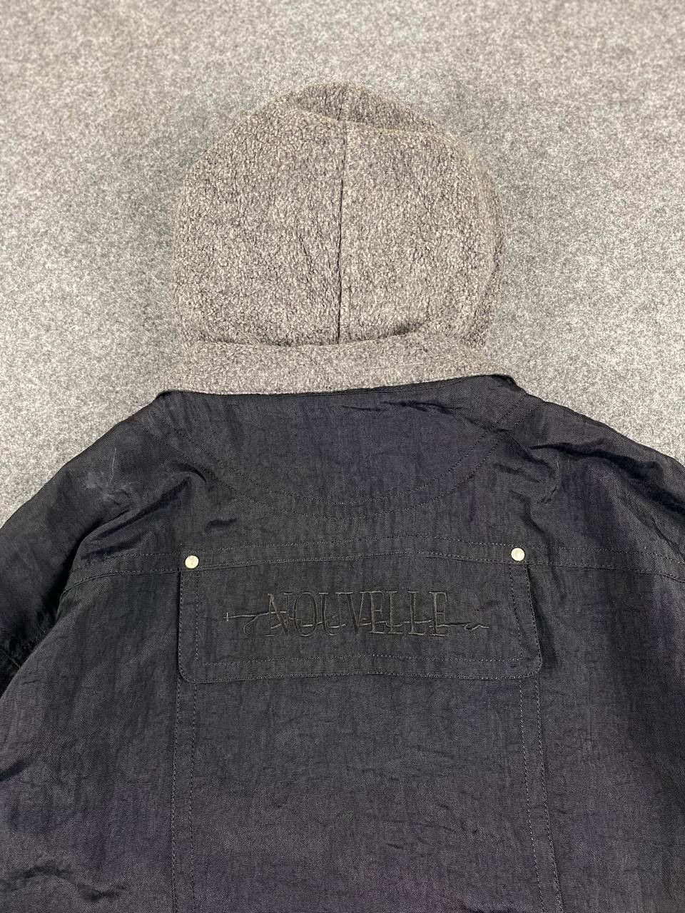 Japanese Brand tricosa japanese brands jacket quilted lining wool hoody Size US XL / EU 56 / 4 - 11 Thumbnail