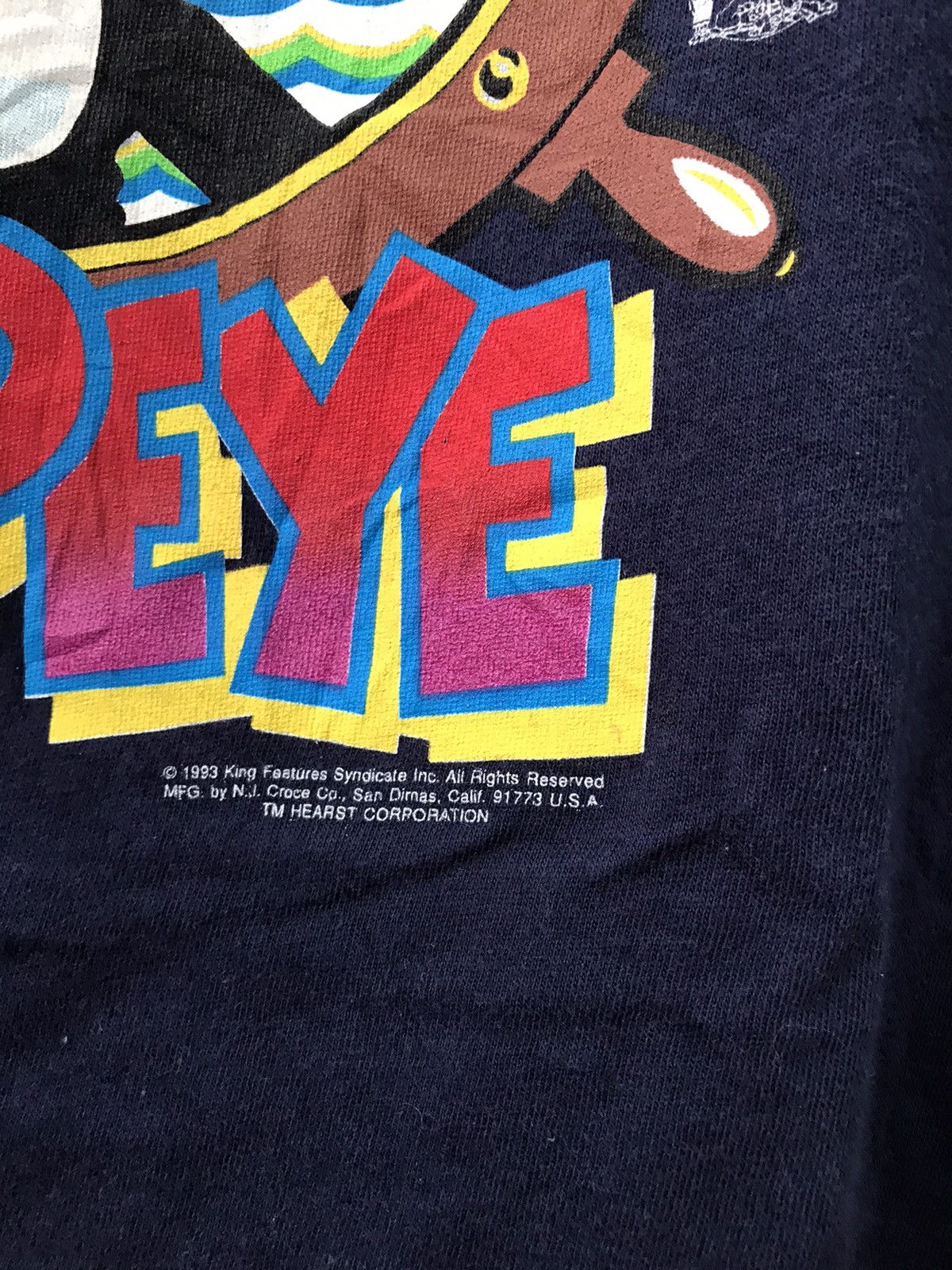 Cartoon Network Vintage 93' popeye Size US L / EU 52-54 / 3 - 2 Thumbnail