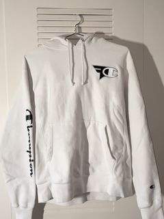 Faze champion hoodie on sale white