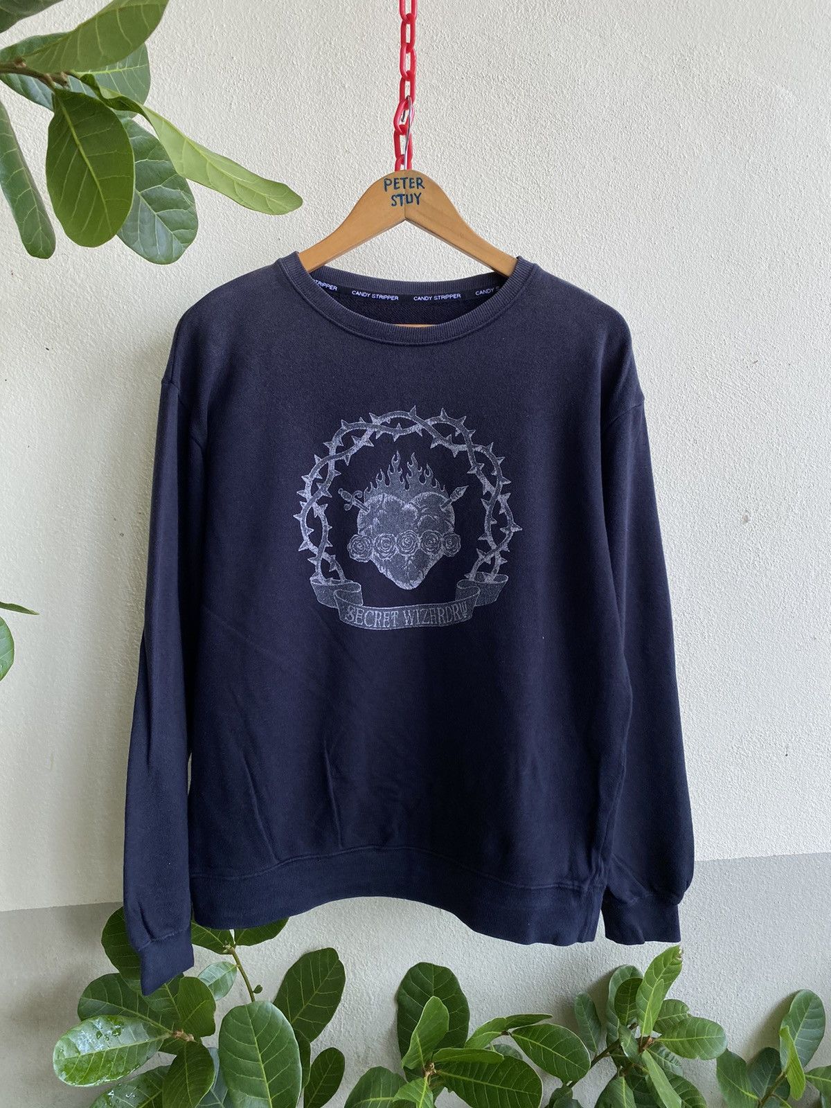 Japanese Brand Candy stripper secret wizardry sweater Size US M / EU 48-50 / 2 - 1 Thumbnail
