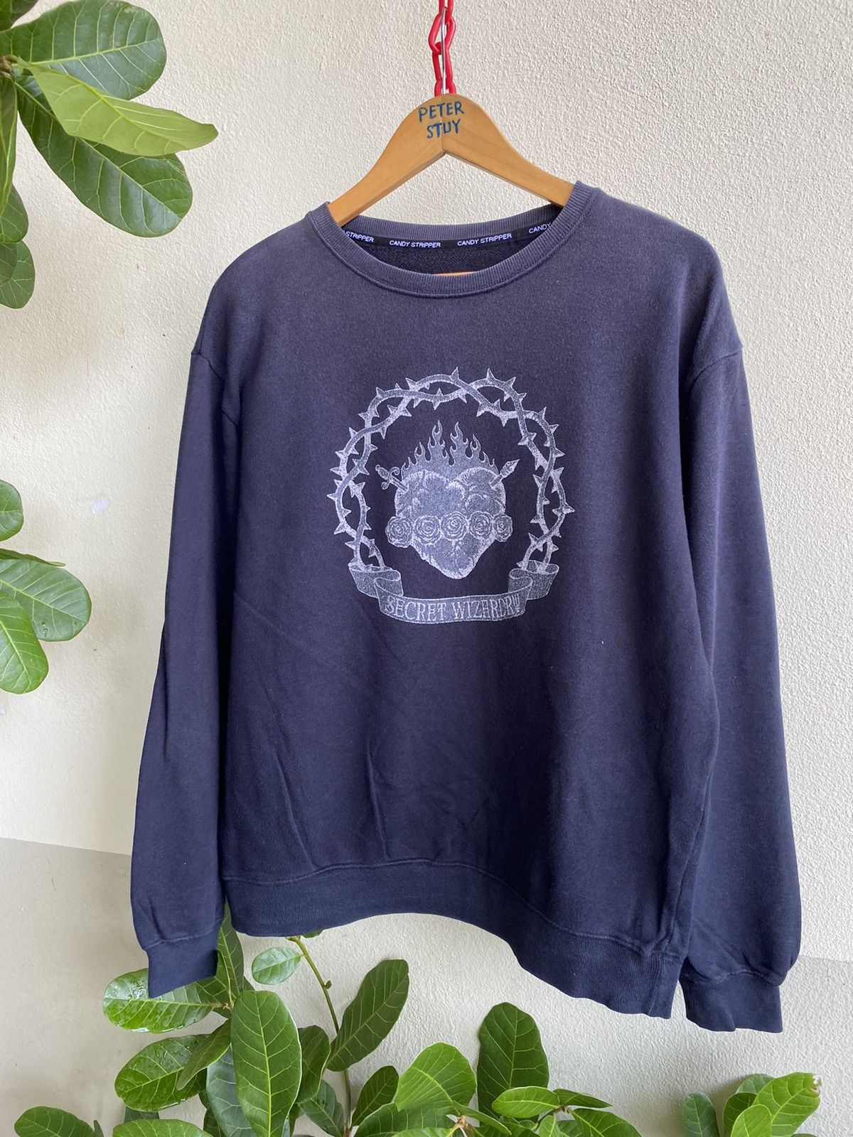 Japanese Brand Candy stripper secret wizardry sweater Size US M / EU 48-50 / 2 - 2 Thumbnail