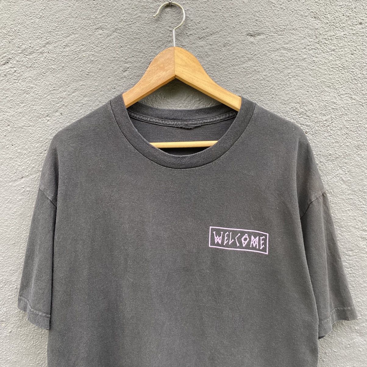 Welcome Skateboards Thrashed Faded Vintage Y2K Welcome Skateboards ERD GRUNGE T Size US L / EU 52-54 / 3 - 4 Thumbnail