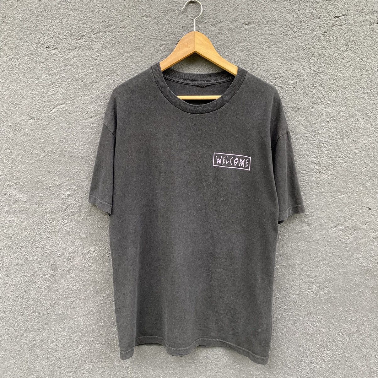 Welcome Skateboards Thrashed Faded Vintage Y2K Welcome Skateboards ERD GRUNGE T Size US L / EU 52-54 / 3 - 3 Thumbnail