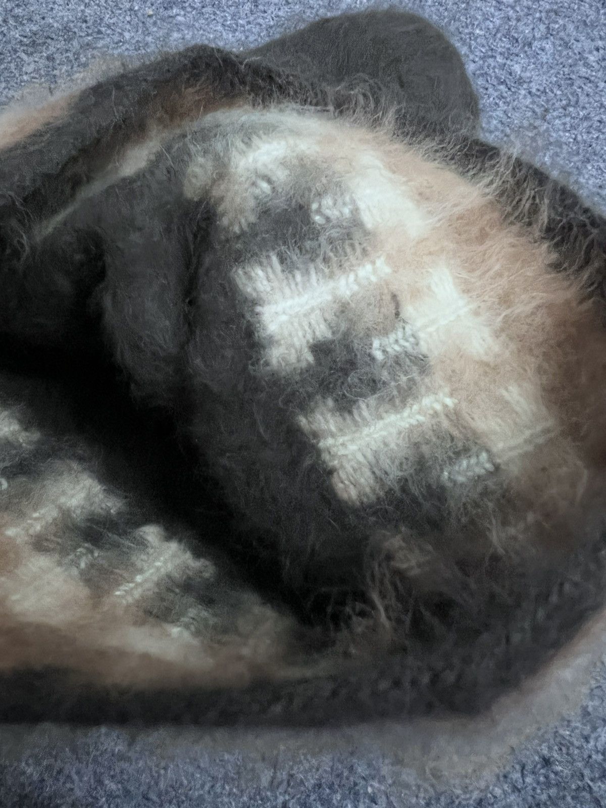 Number (N)ine Neck Warmer Mohair Number Nine made in japan Size ONE SIZE - 6 Thumbnail