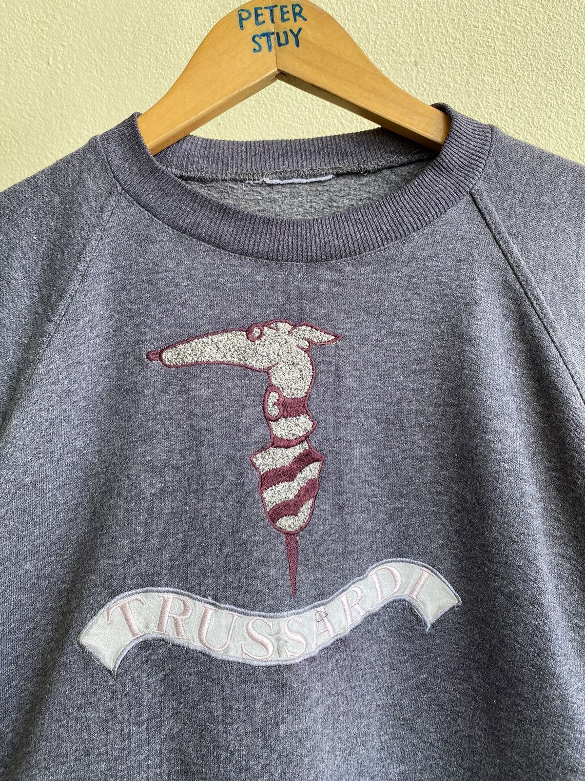 Trussardi × Vintage Vintage Trussardi embroidery logo Size US M / EU 48-50 / 2 - 2 Thumbnail