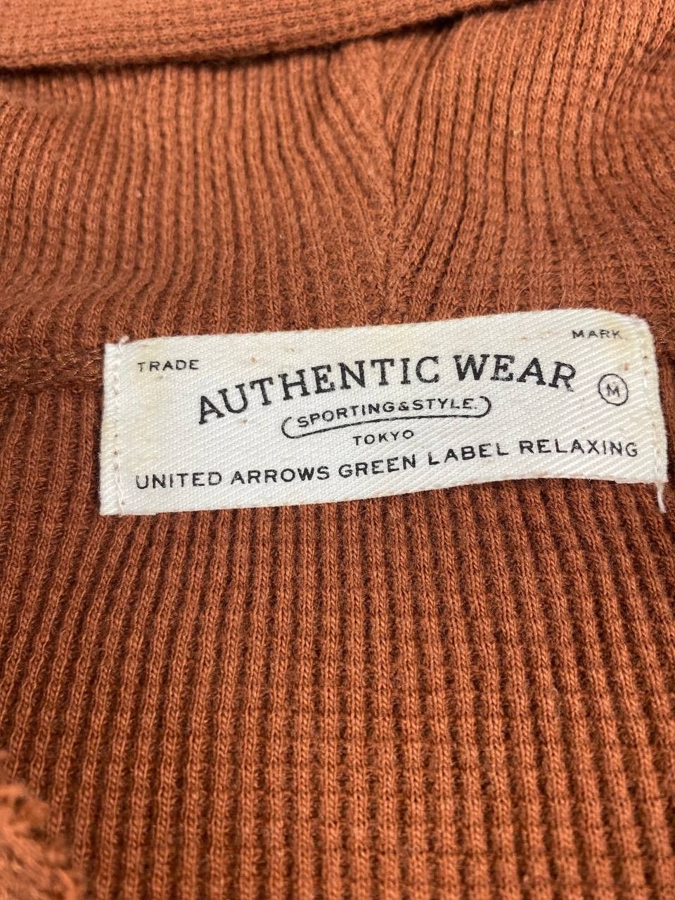 Japanese Brand united arrow green label brown knitted hoody Size US M / EU 48-50 / 2 - 5 Thumbnail