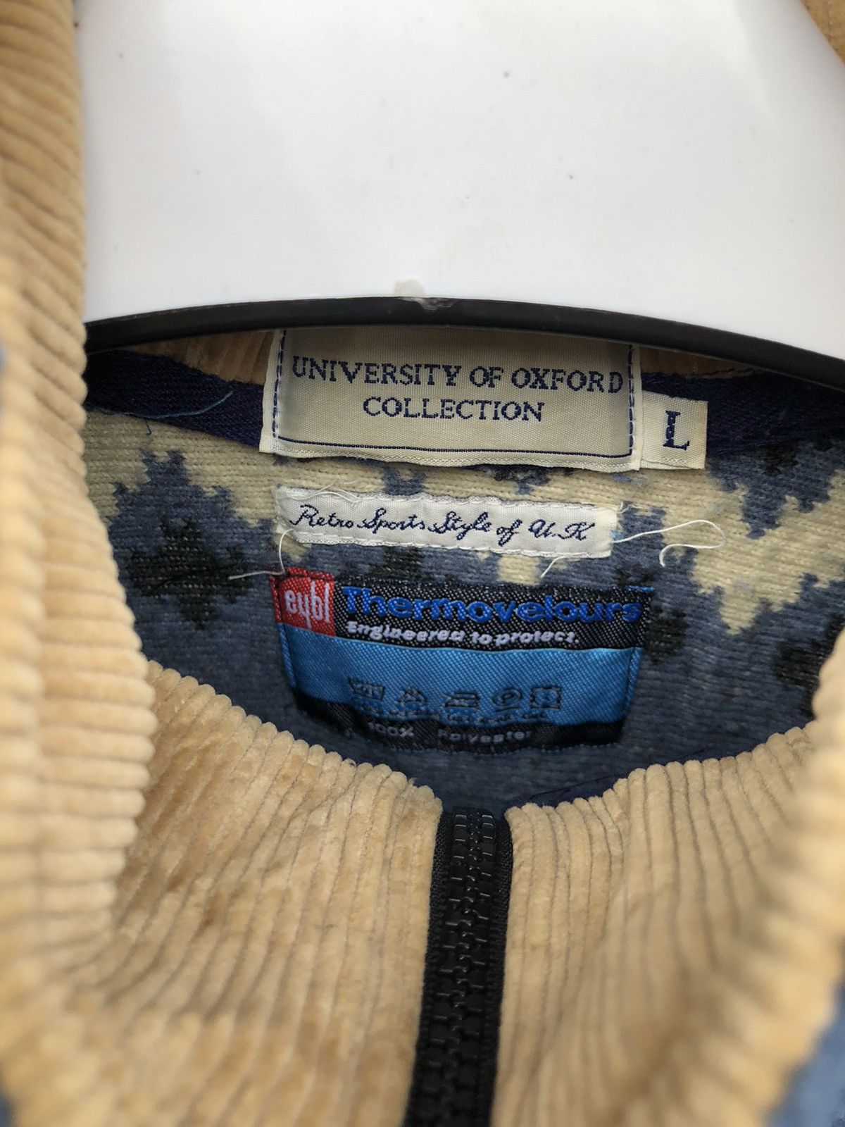 Vintage Vintage Thermovelours Fleece Jacket Size US L / EU 52-54 / 3 - 4 Thumbnail