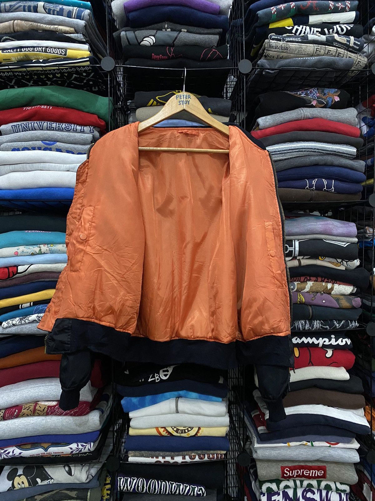 Vintage MIL-J-USAF BOMBER JACKET Size US M / EU 48-50 / 2 - 5 Thumbnail