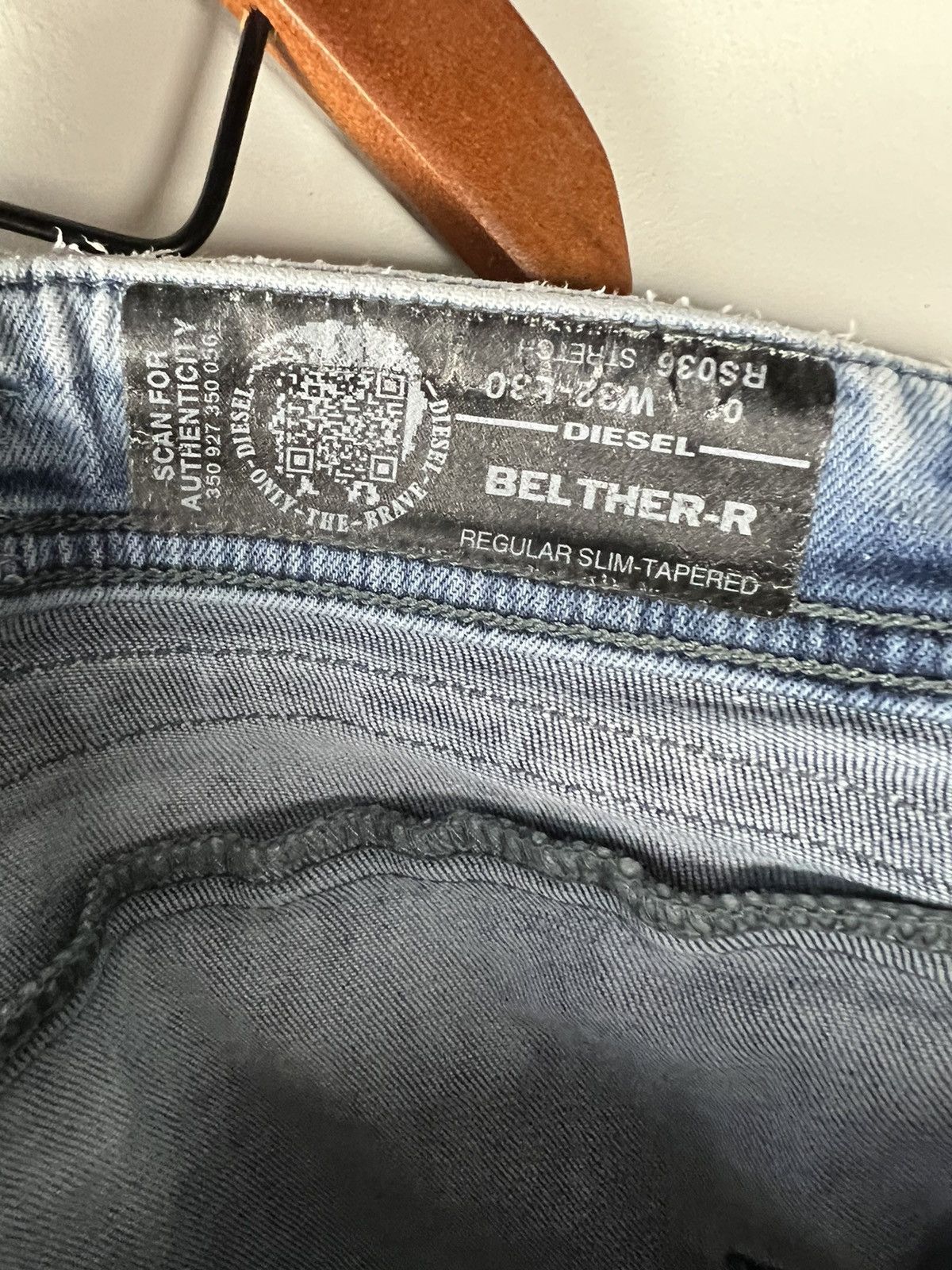Diesel Diesel belther-r jeans Size US 34 / EU 50 - 3 Thumbnail