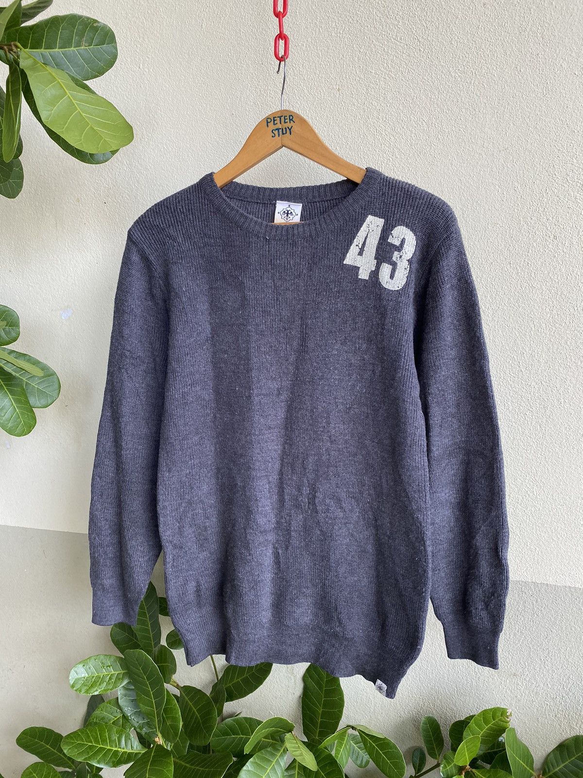 Japanese Brand 43 CREATIVE WORKS KNITWEAR SWEATER Size US M / EU 48-50 / 2 - 1 Thumbnail