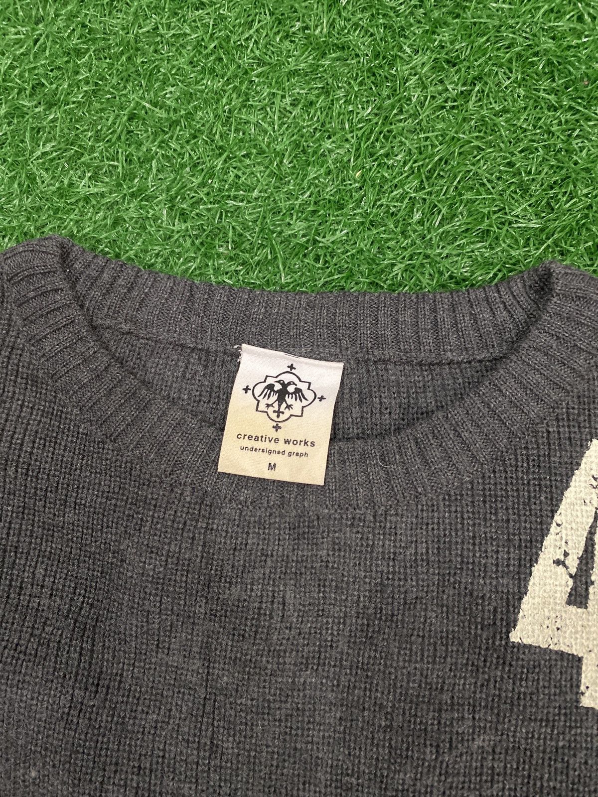 Japanese Brand 43 CREATIVE WORKS KNITWEAR SWEATER Size US M / EU 48-50 / 2 - 7 Thumbnail