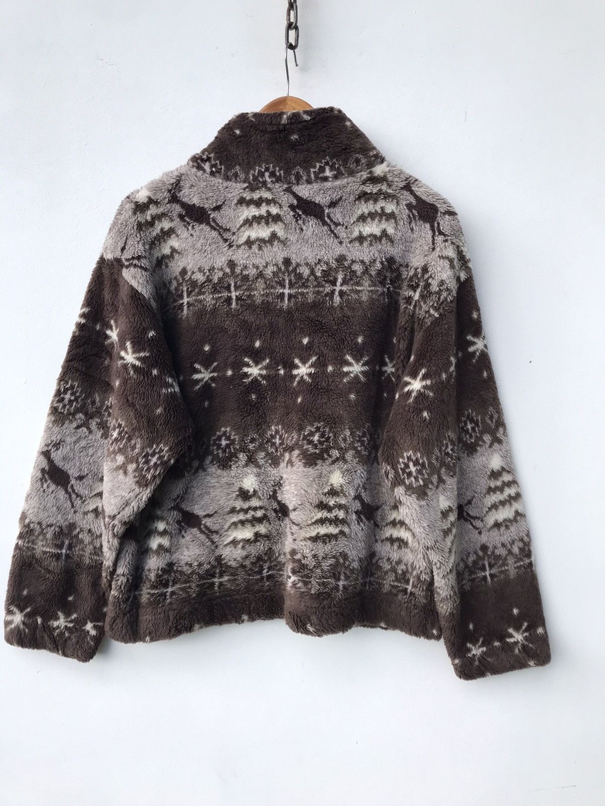 Japanese Brand JAPAN BRAND PULL OVER SHERPA MOHAIR FLEECE MOUNTAIN FLEECE Size US M / EU 48-50 / 2 - 2 Thumbnail