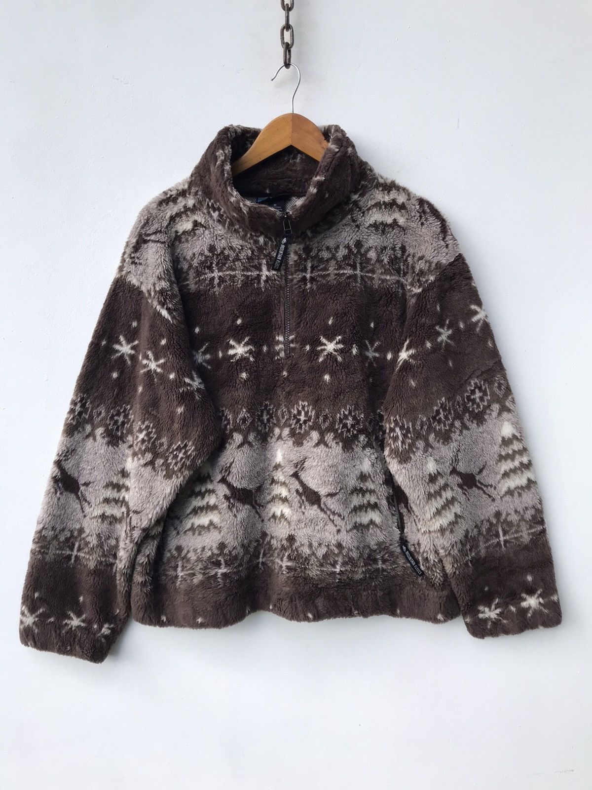 Japanese Brand JAPAN BRAND PULL OVER SHERPA MOHAIR FLEECE MOUNTAIN FLEECE Size US M / EU 48-50 / 2 - 1 Thumbnail