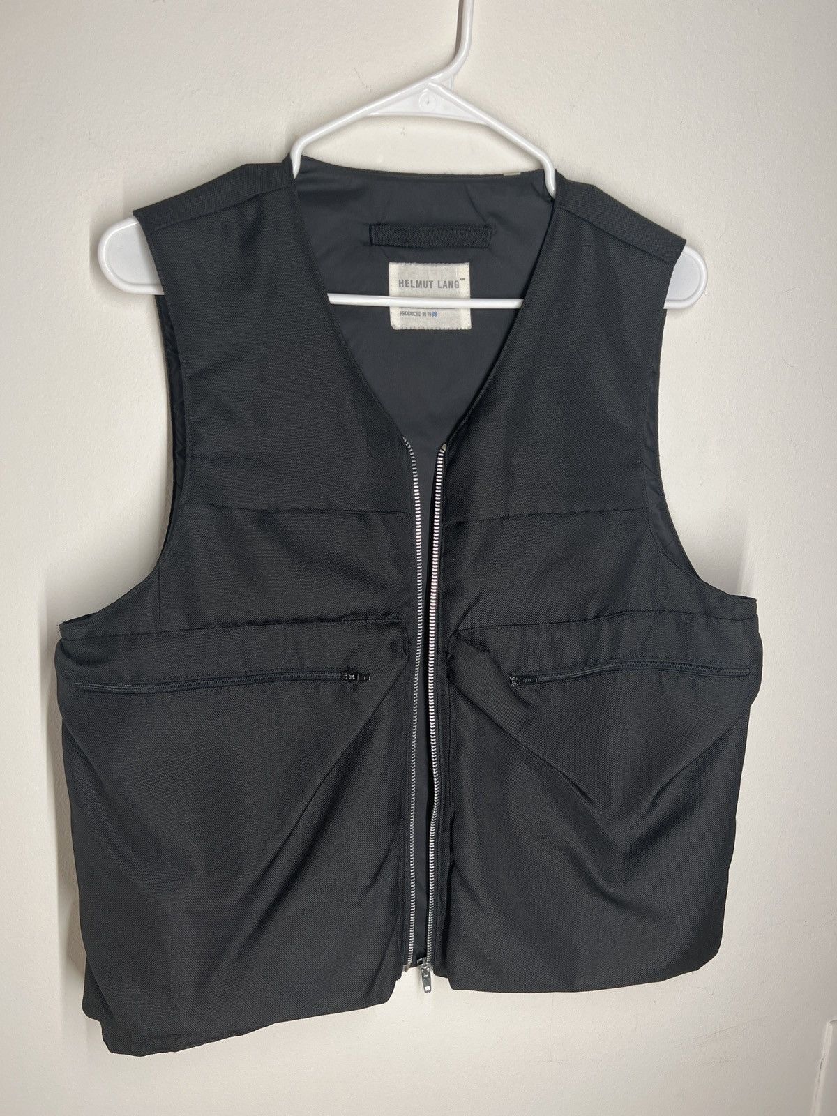 Helmut Lang Helmut Lang ‘98 Ballistic Nylon Tactical Vest Size 48 | Grailed