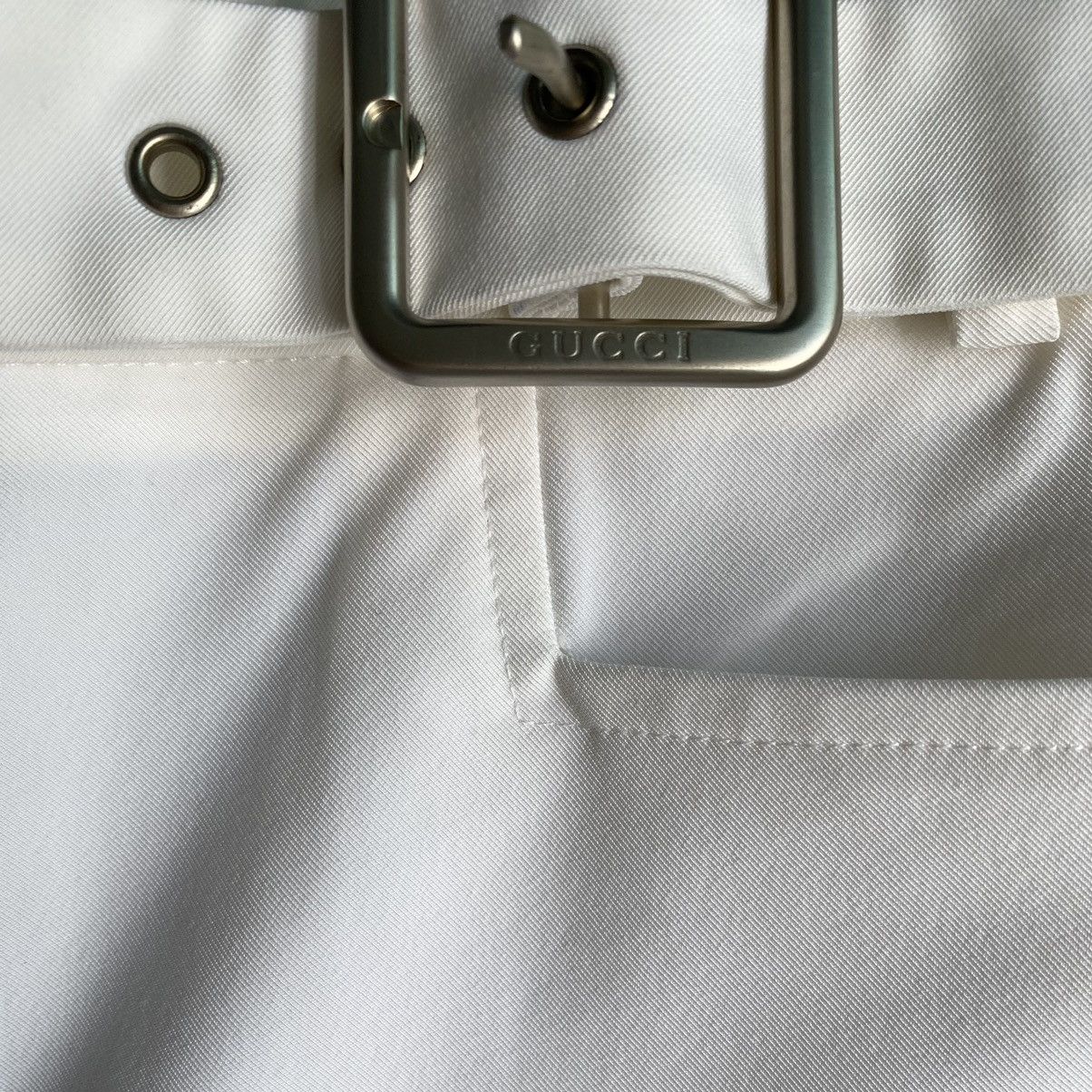Gucci Vintage 1996 Gucci By Tom Ford Belt Trousers Size 26" / US 2 / IT 38 - 4 Thumbnail