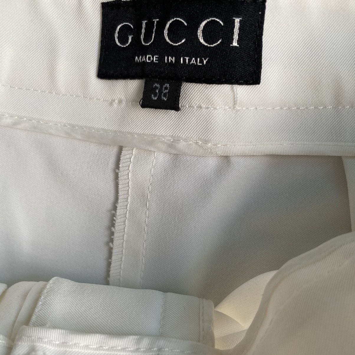 Gucci Vintage 1996 Gucci By Tom Ford Belt Trousers Size 26" / US 2 / IT 38 - 5 Thumbnail