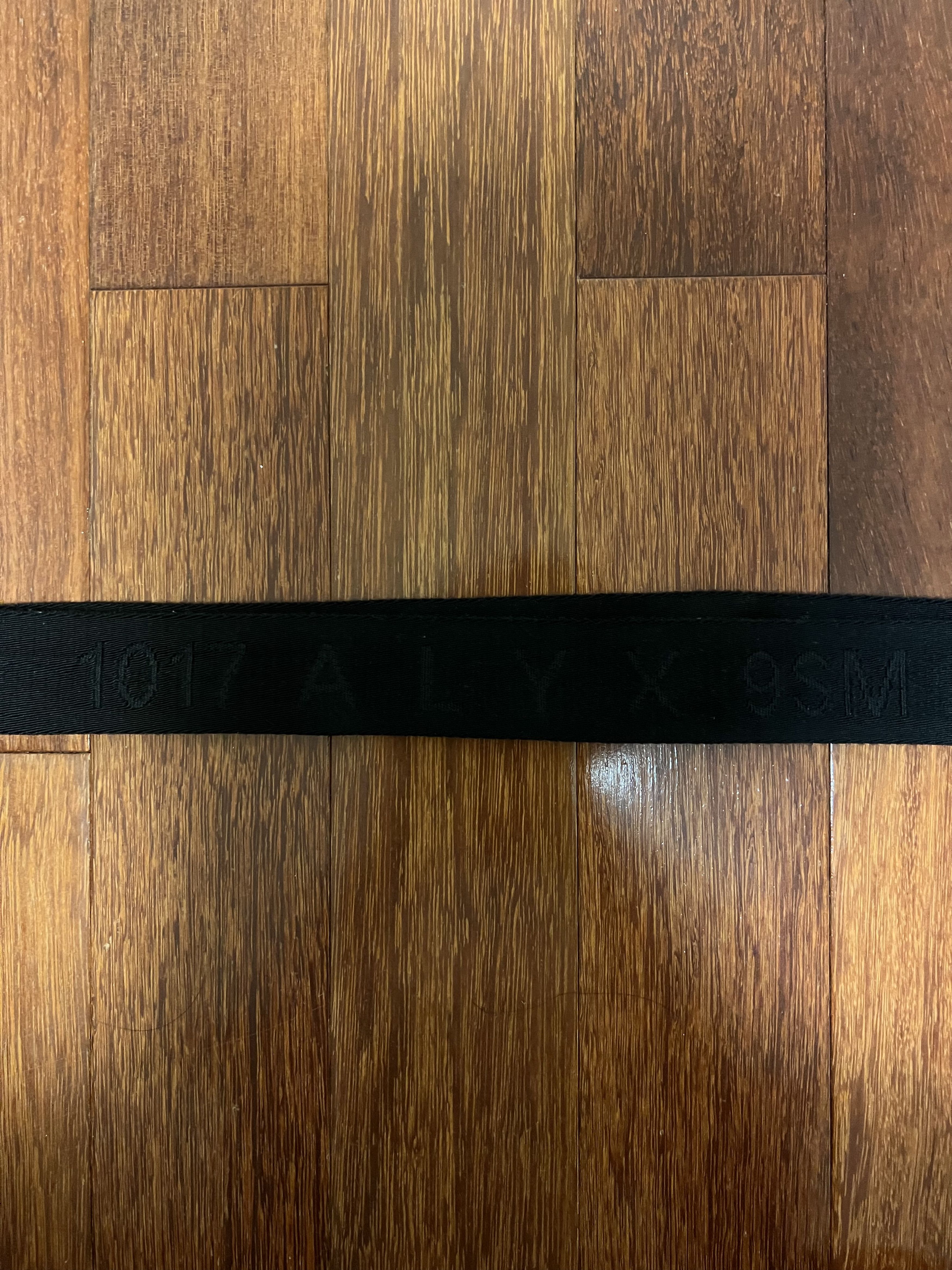 1017 ALYX 9SM 💚 FW19 Alyx Large Silver Classic Rollercoaster Belt Size ONE SIZE - 8 Thumbnail