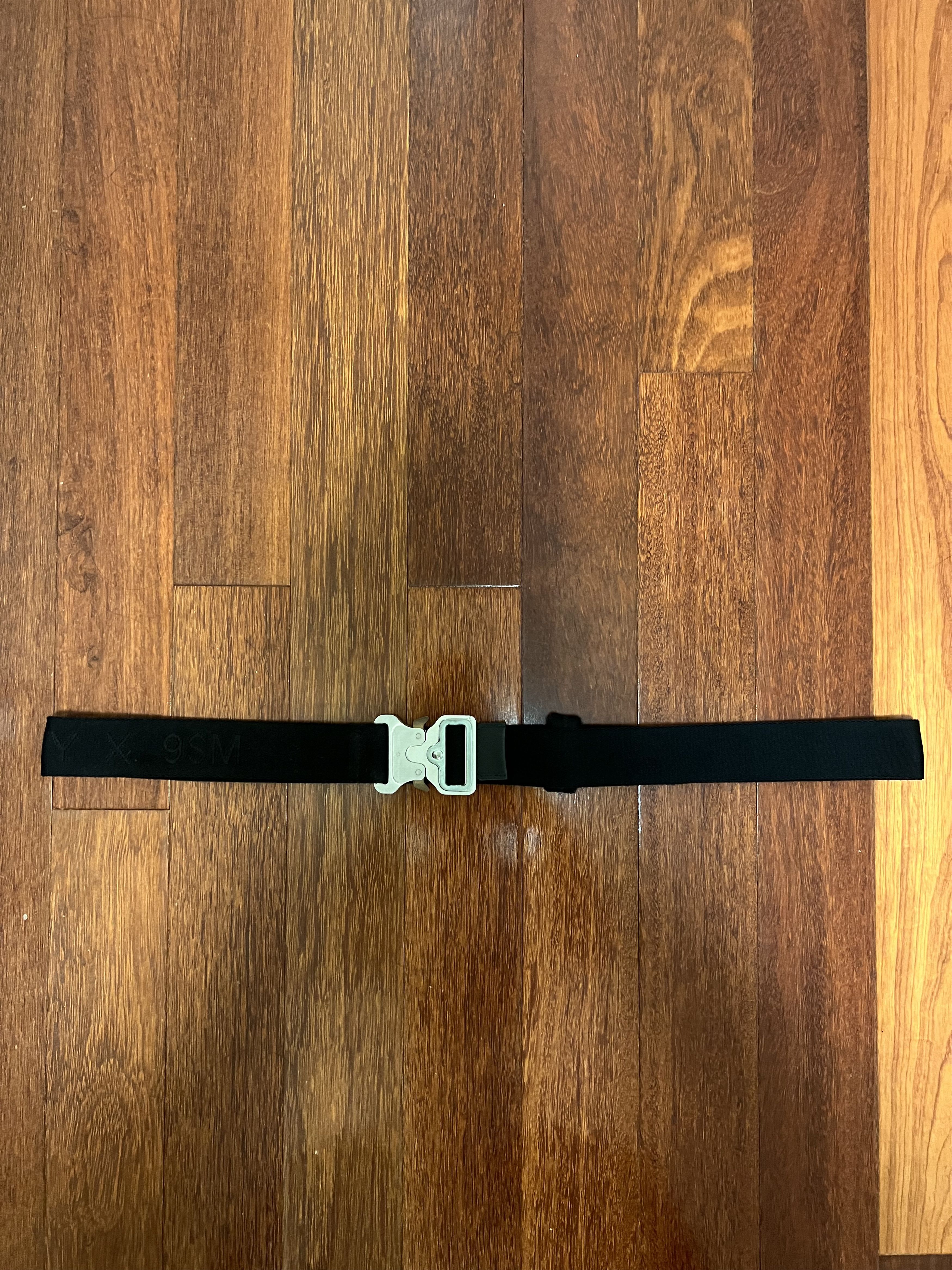 1017 ALYX 9SM 💚 FW19 Alyx Large Silver Classic Rollercoaster Belt Size ONE SIZE - 4 Thumbnail