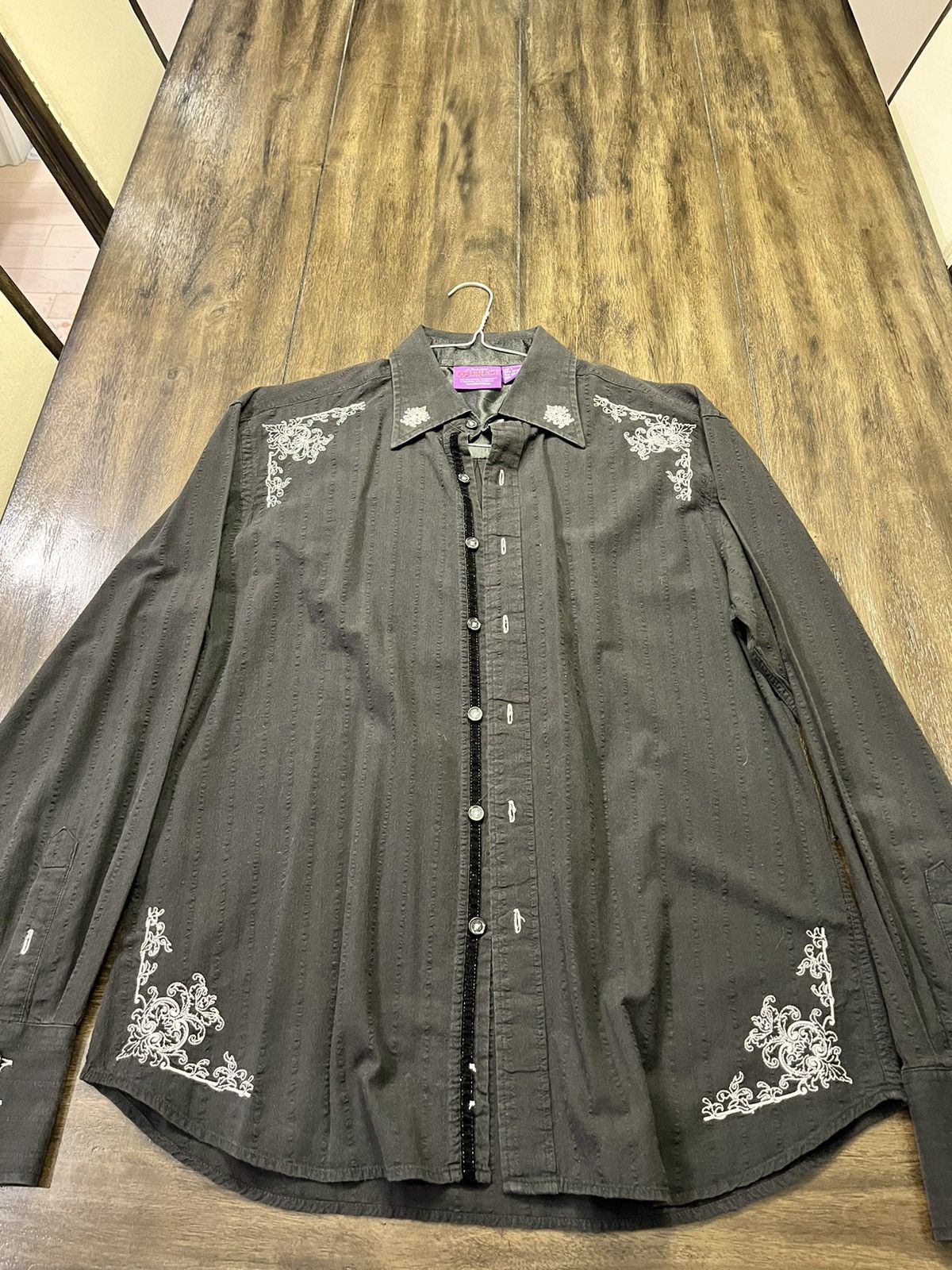 Band Tees Jimi Hendrix Experience Purple Label Long Sleeve Shirt Size US L / EU 52-54 / 3 - 3 Thumbnail